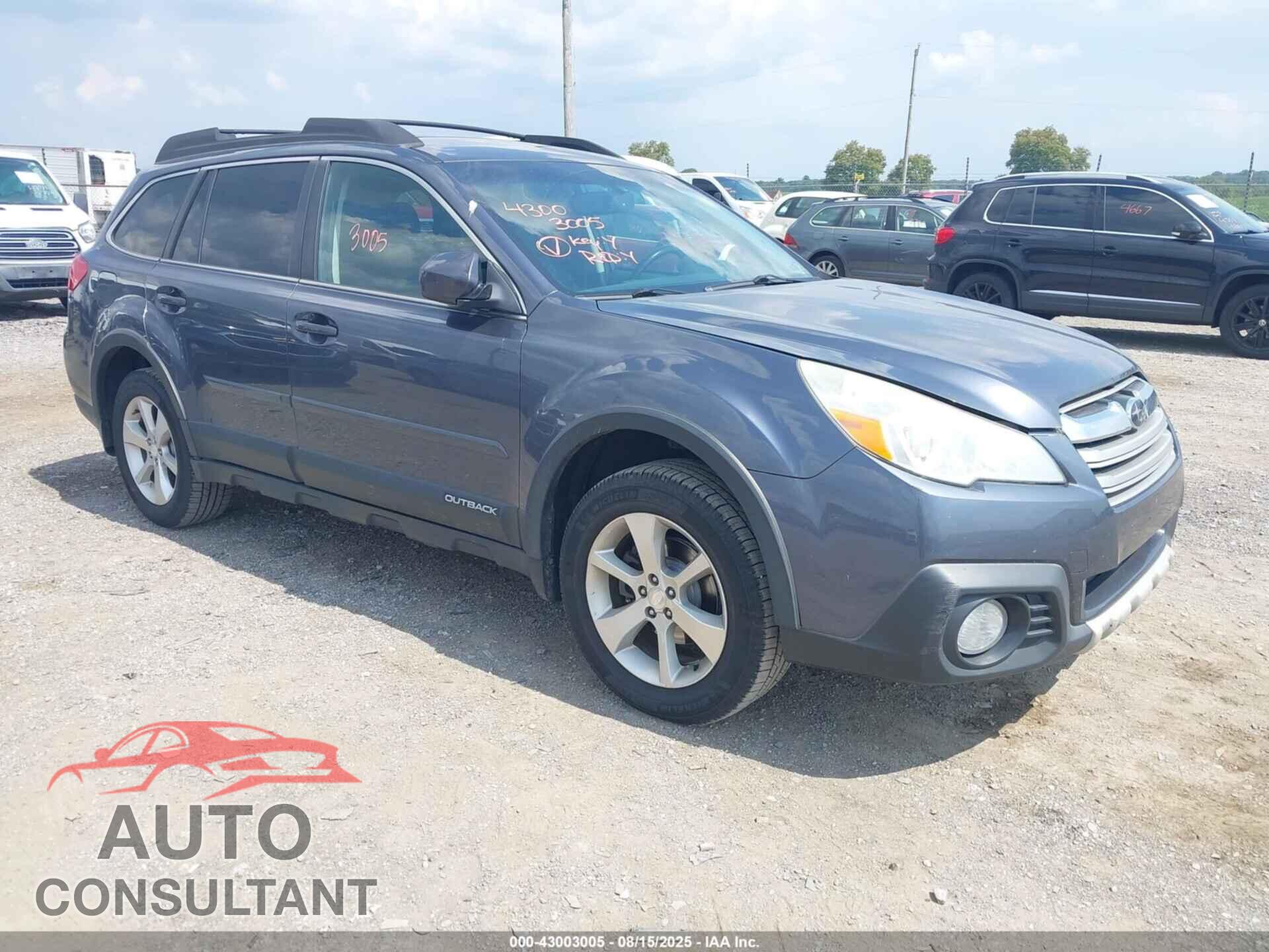 SUBARU OUTBACK 2014 - 4S4BRCLCXE3256539