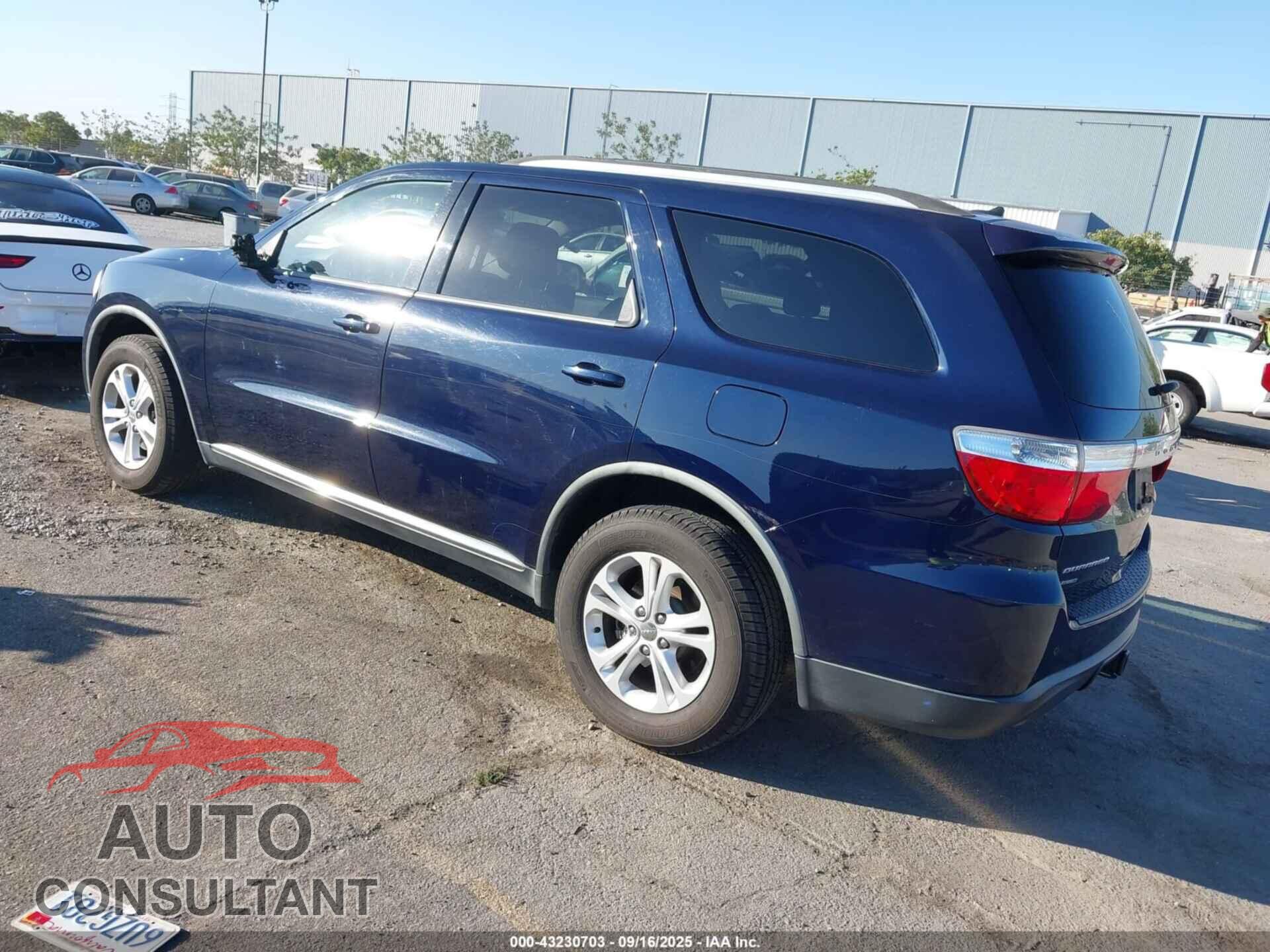 DODGE DURANGO 2012 - 1C4RDJAG5CC195741