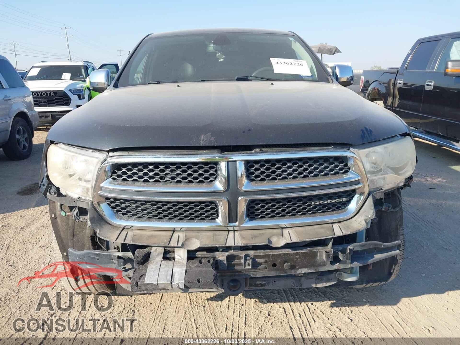 DODGE DURANGO 2011 - 1D4SD4GT3BC593135