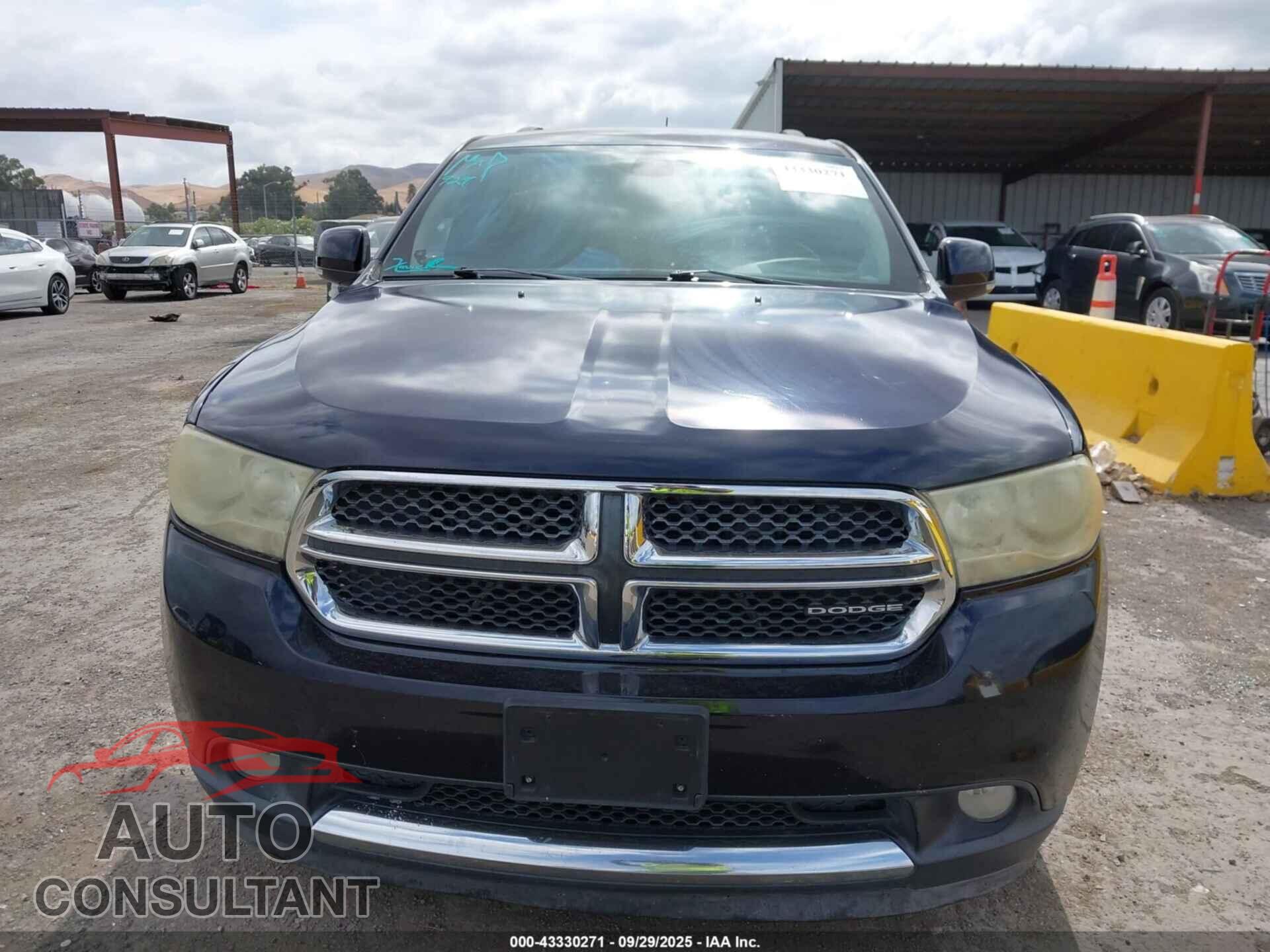 DODGE DURANGO 2011 - 1D4RD4GG3BC680339