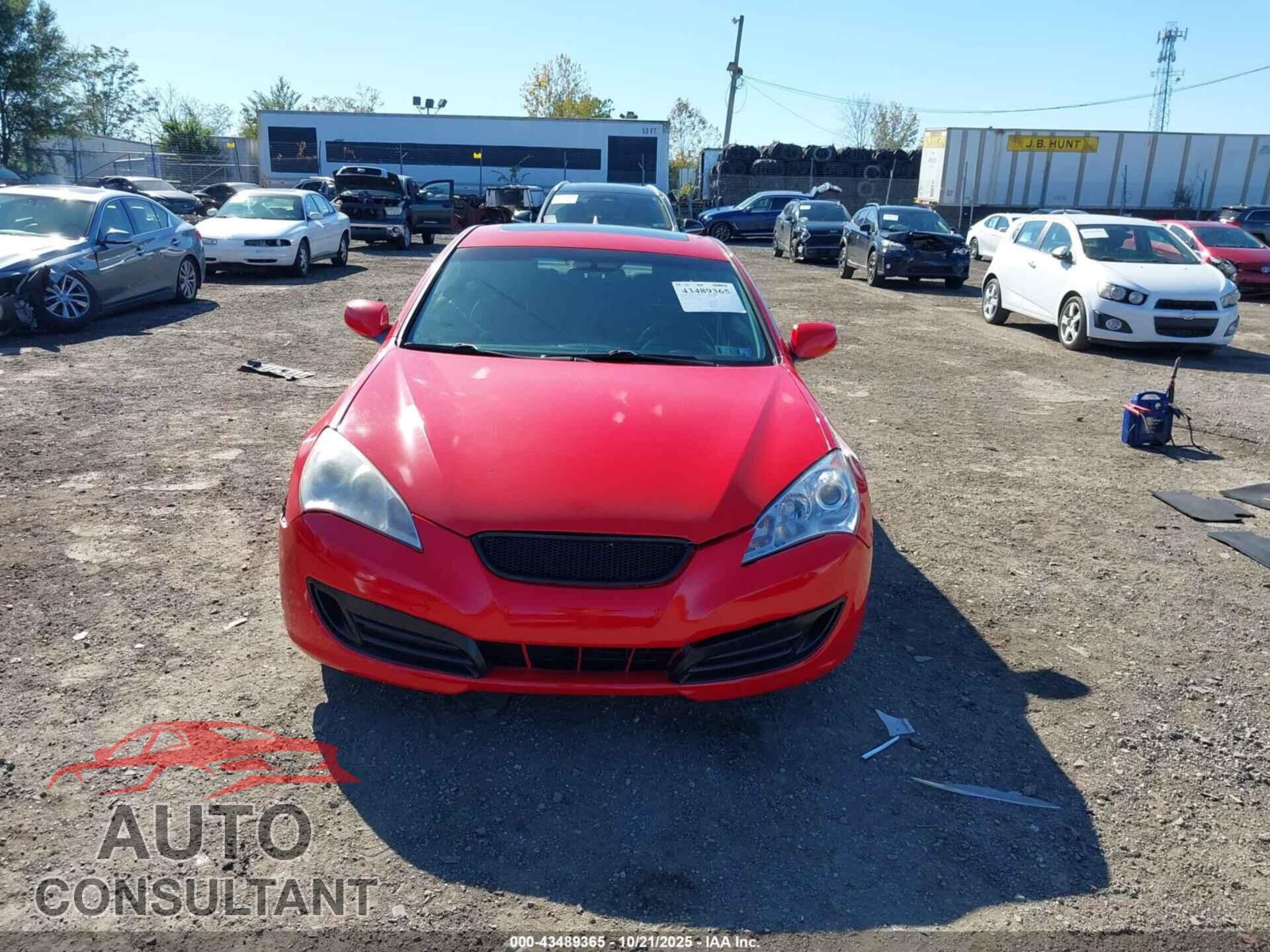 HYUNDAI GENESIS 2012 - KMHHT6KD0CU070104