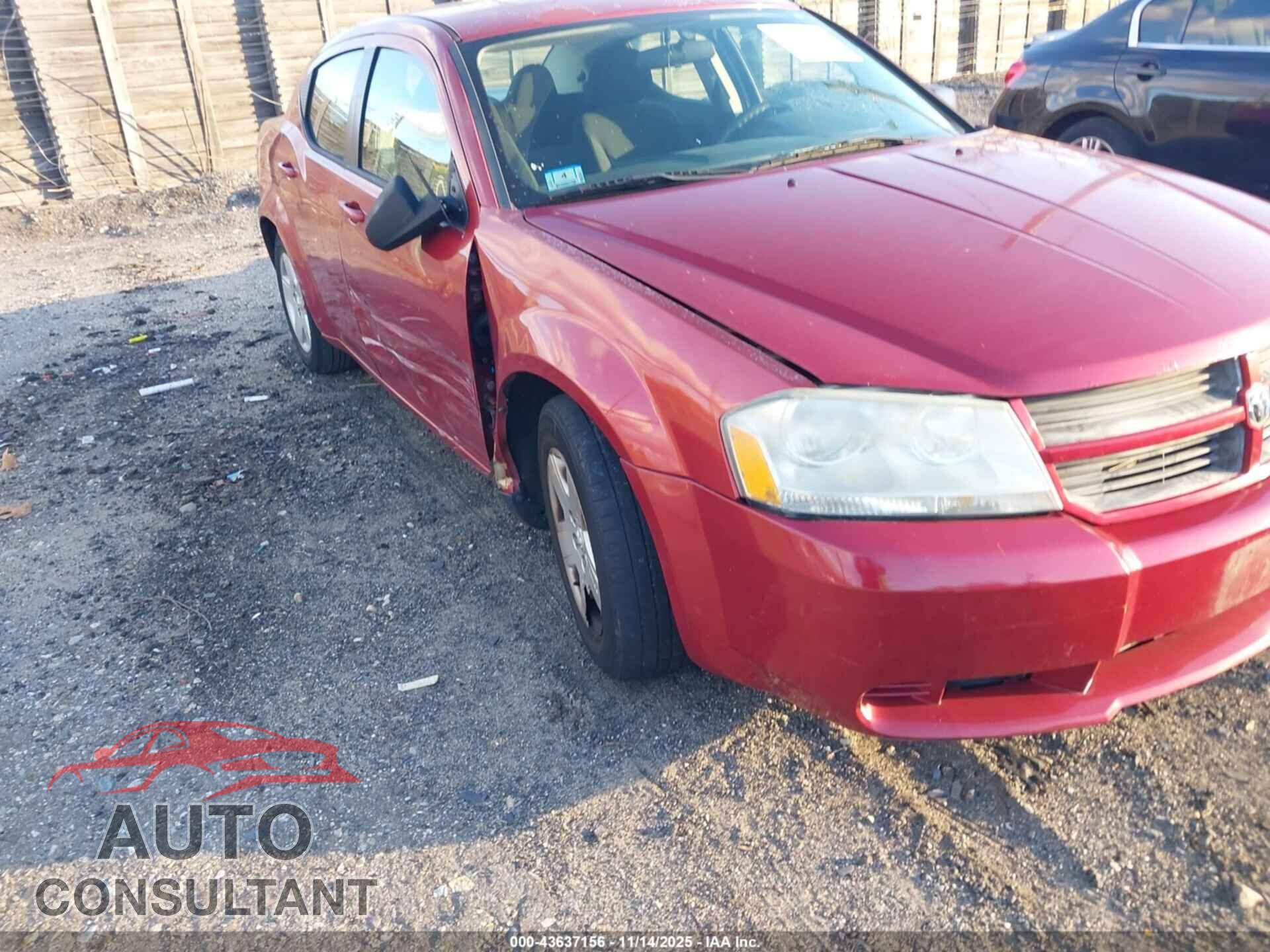 DODGE AVENGER 2009 - 1B3LC46B39N543042