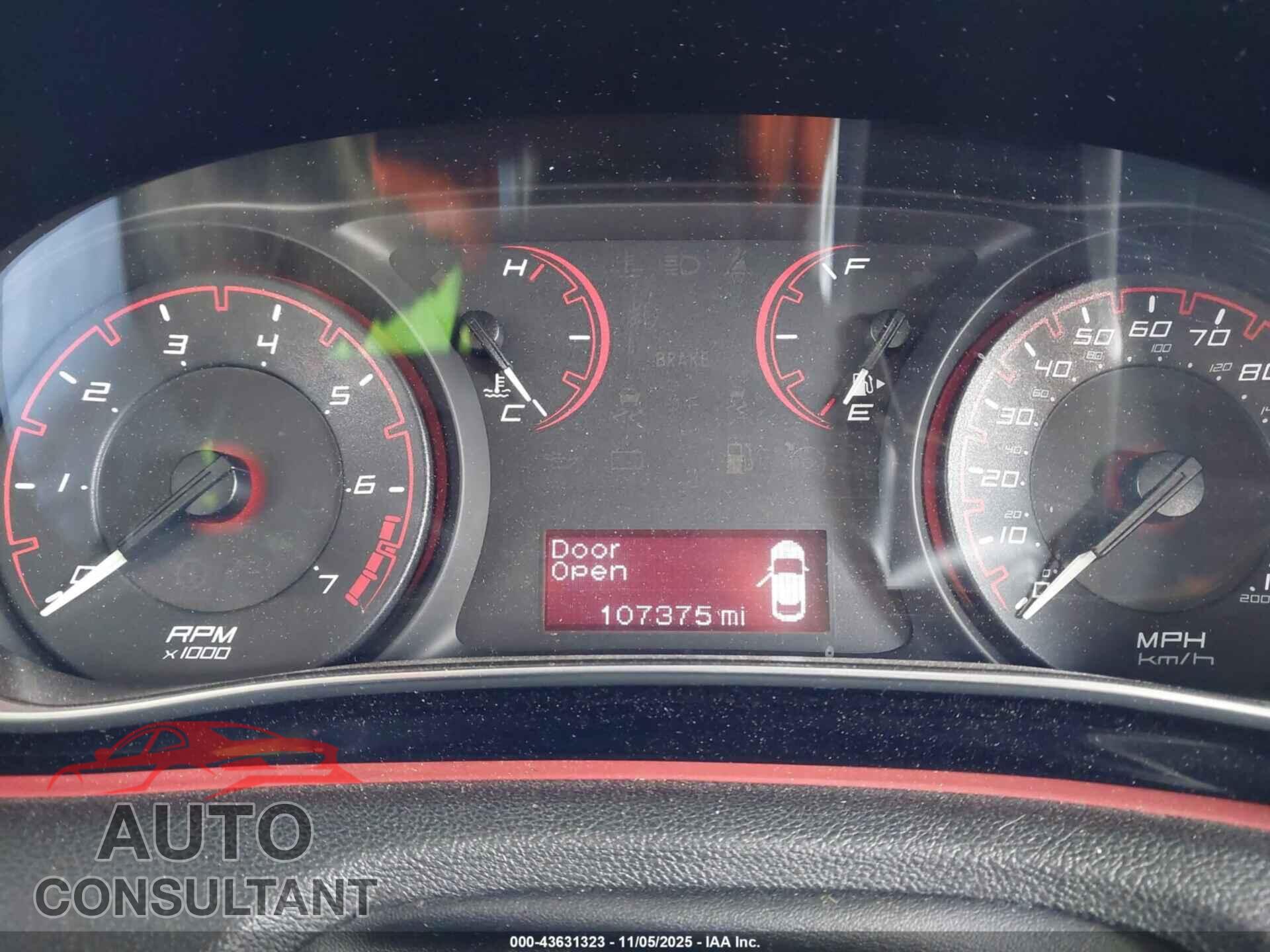DODGE DART 2015 - 1C3CDFAA3FD266825