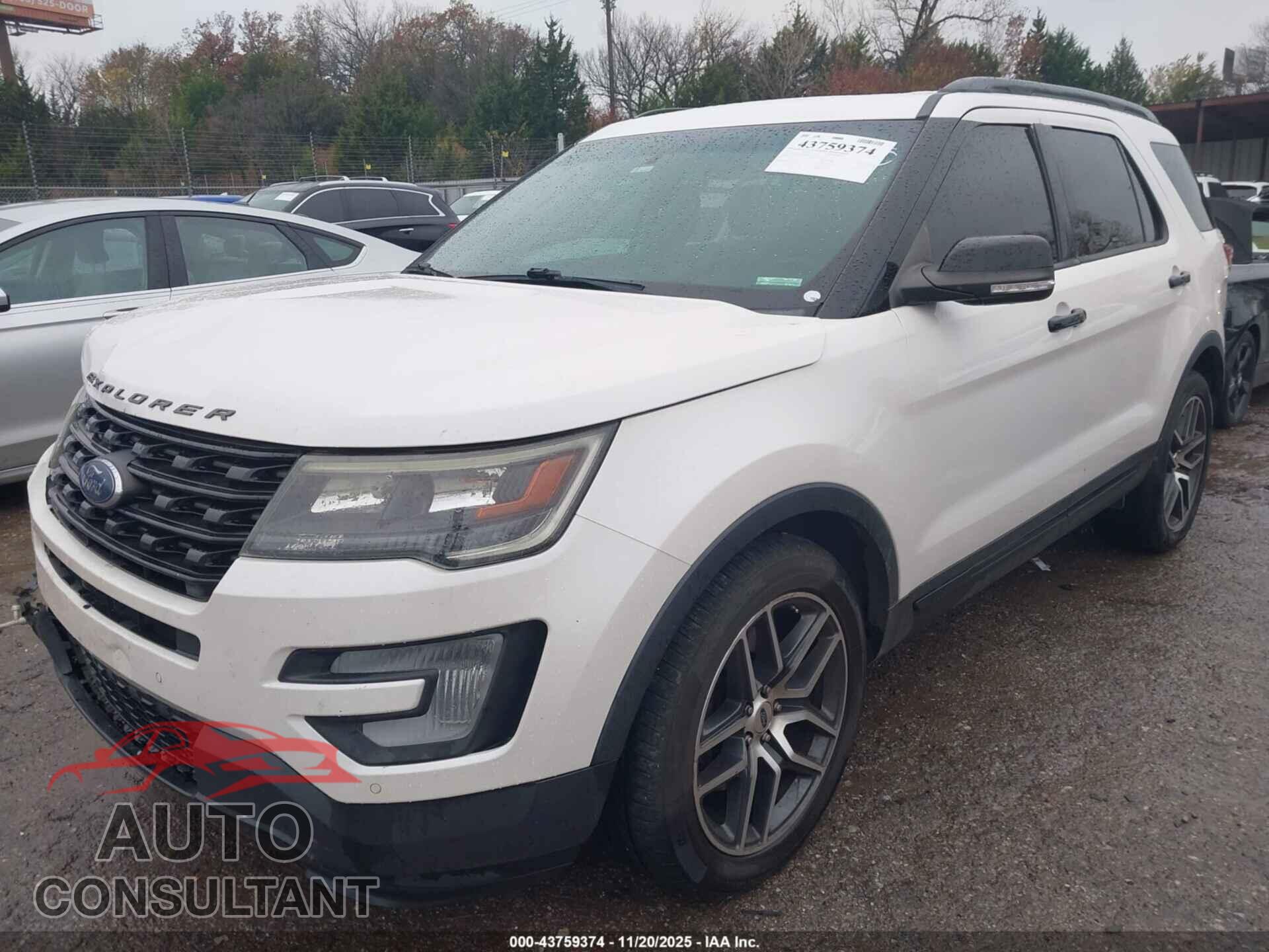 FORD EXPLORER 2017 - 1FM5K8GT7HGA86355