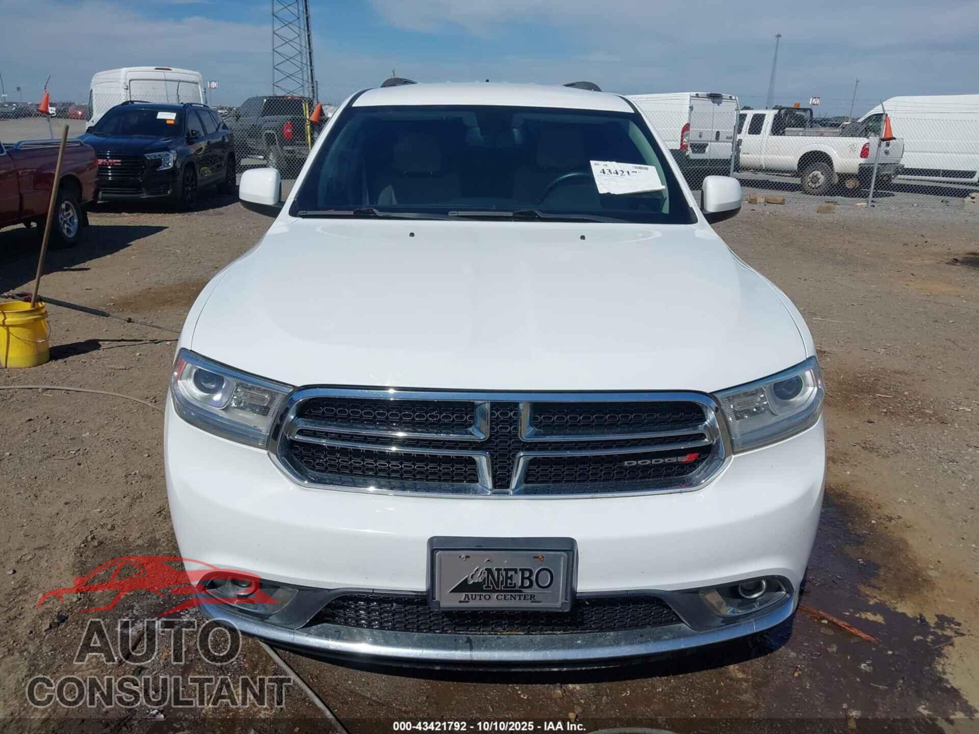DODGE DURANGO 2015 - 1C4RDHAG3FC809568