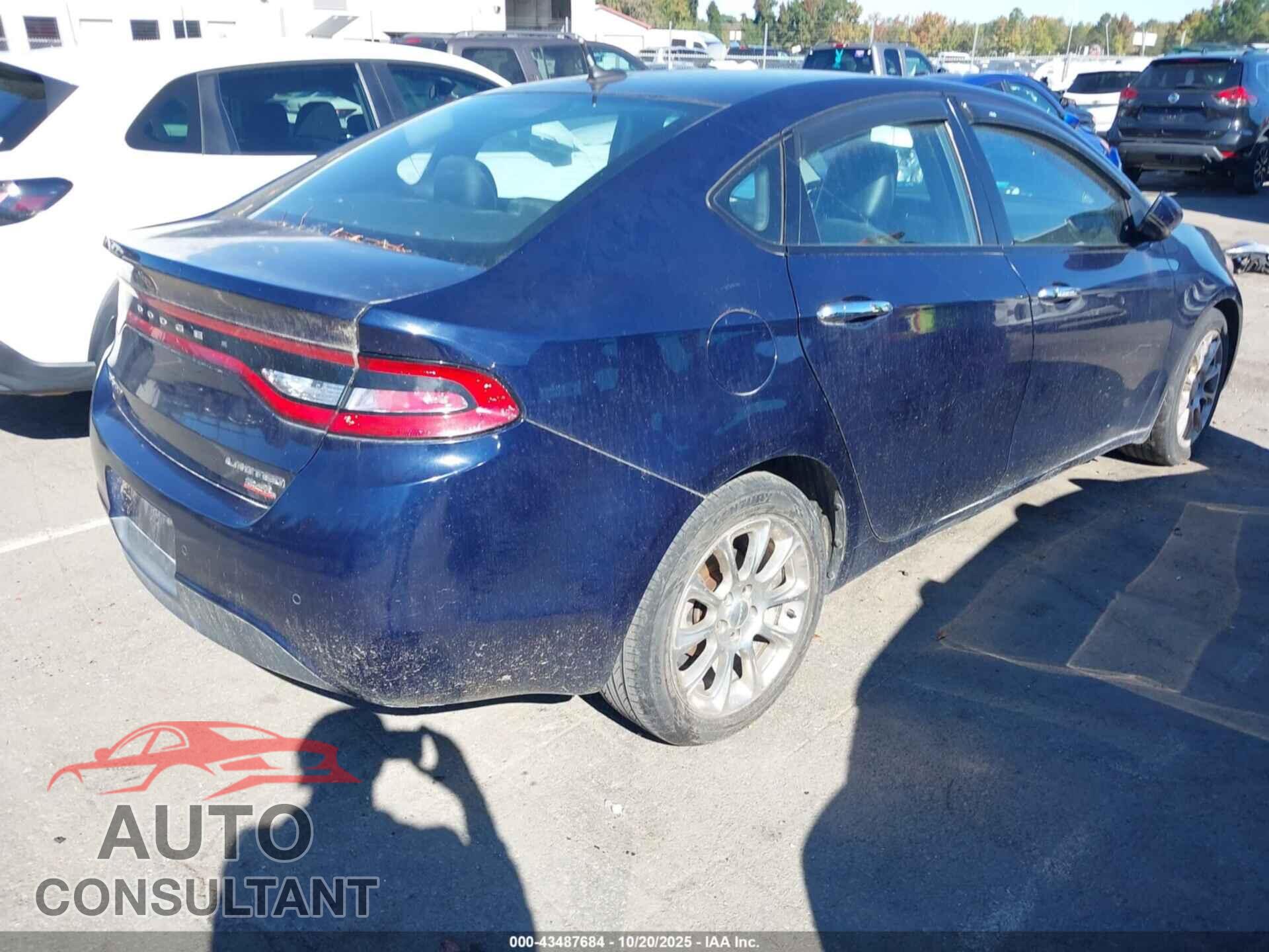 DODGE DART 2014 - 1C3CDFCBXED703045