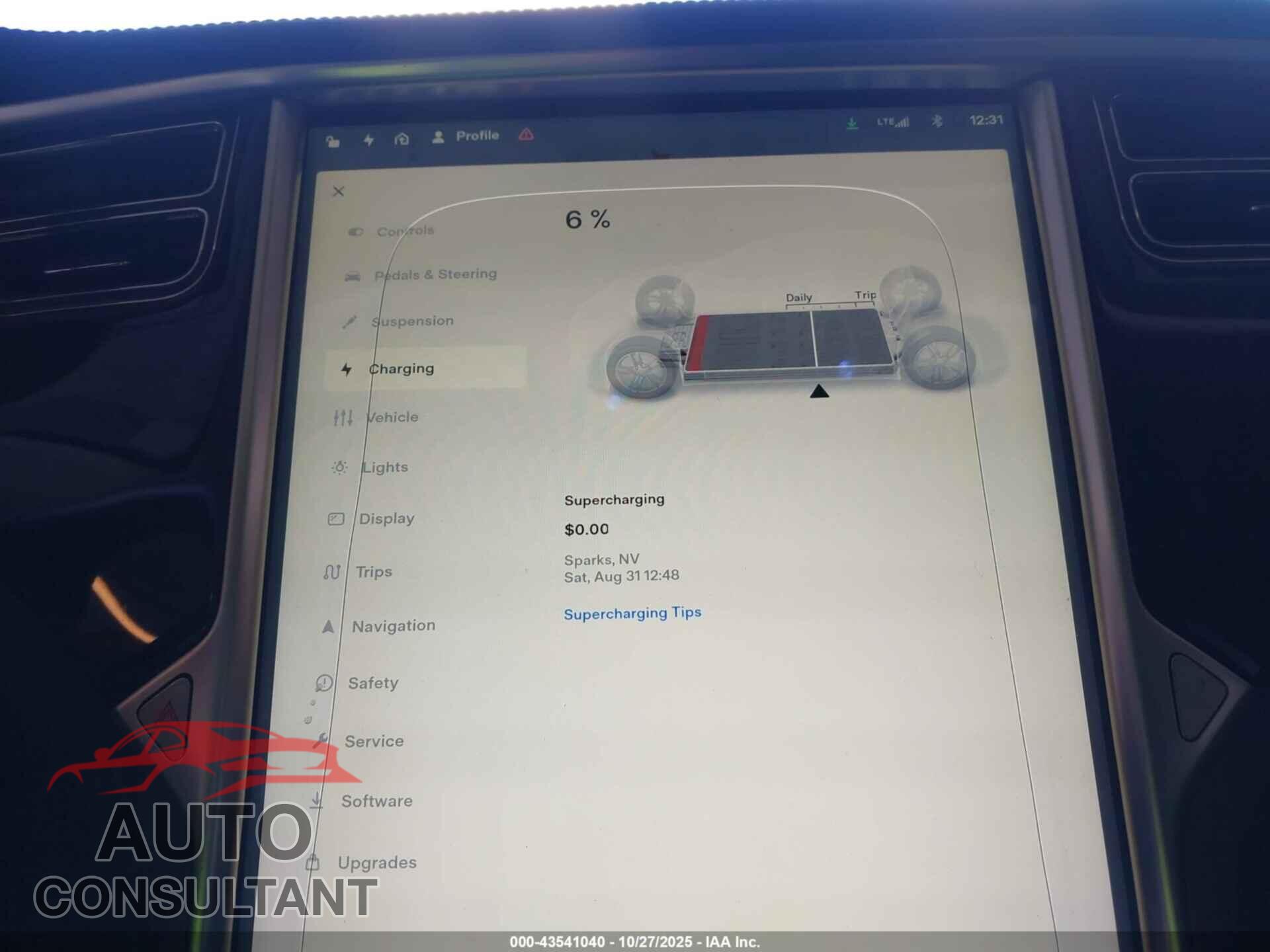 TESLA MODEL S 2013 - 5YJSA1CN2DFP05943