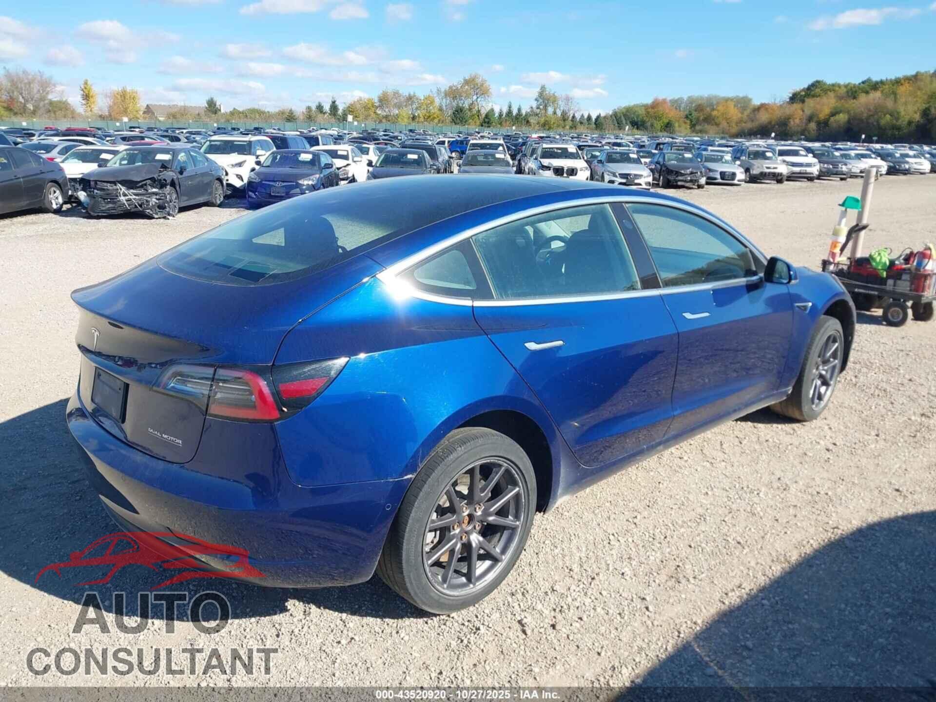 TESLA MODEL 3 2020 - 5YJ3E1EC1LF586611