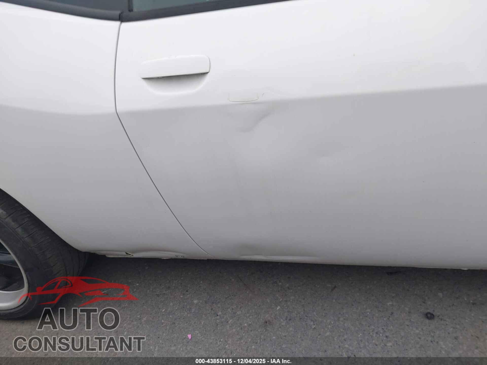 DODGE CHALLENGER 2012 - 2C3CDYAG2CH162115