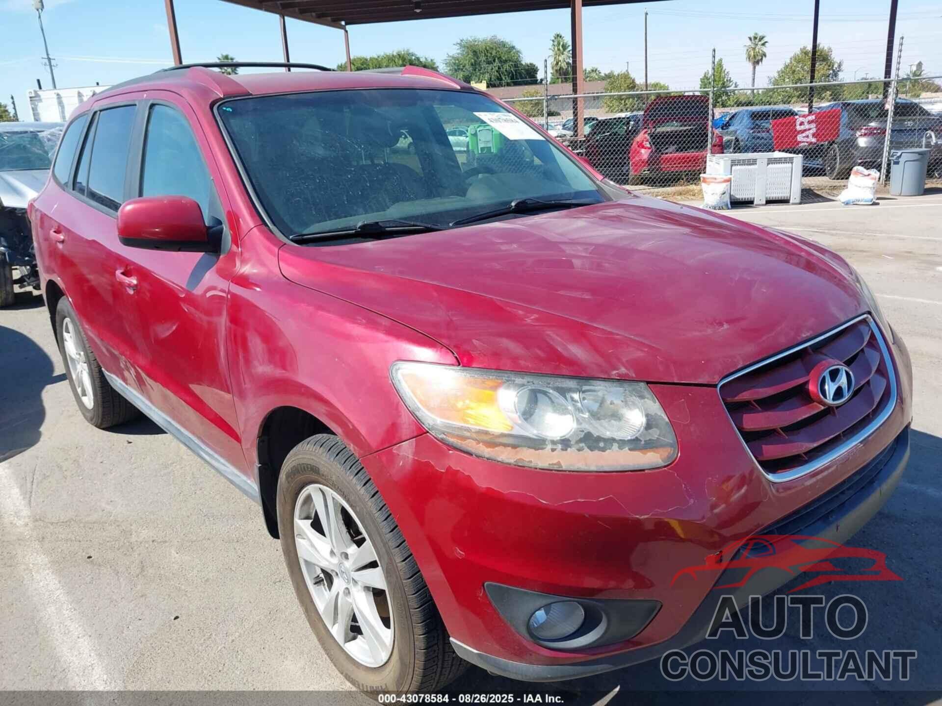 HYUNDAI SANTA FE 2011 - 5XYZH4AG8BG016608