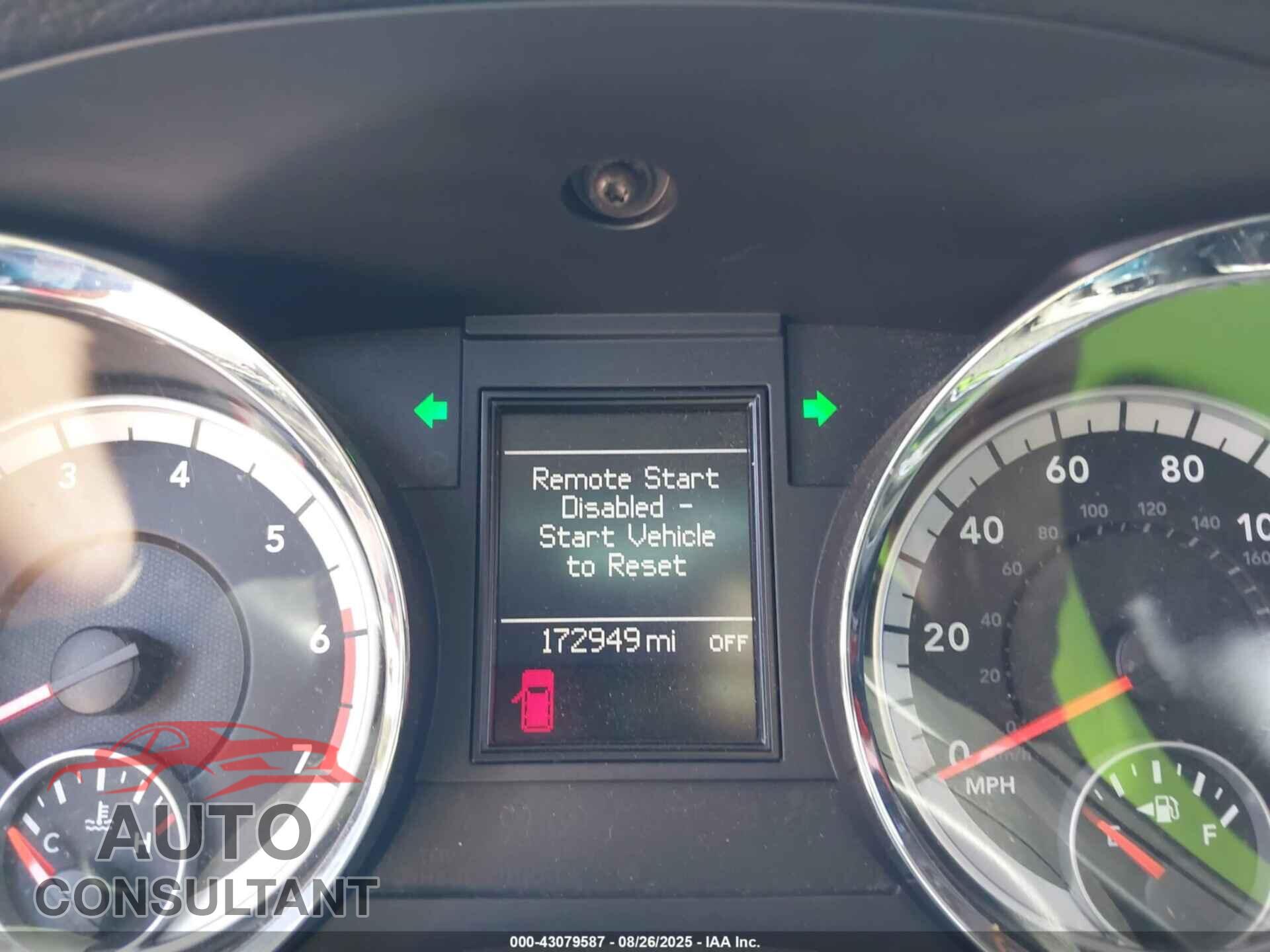 DODGE DURANGO 2012 - 1C4SDHCT2CC330517