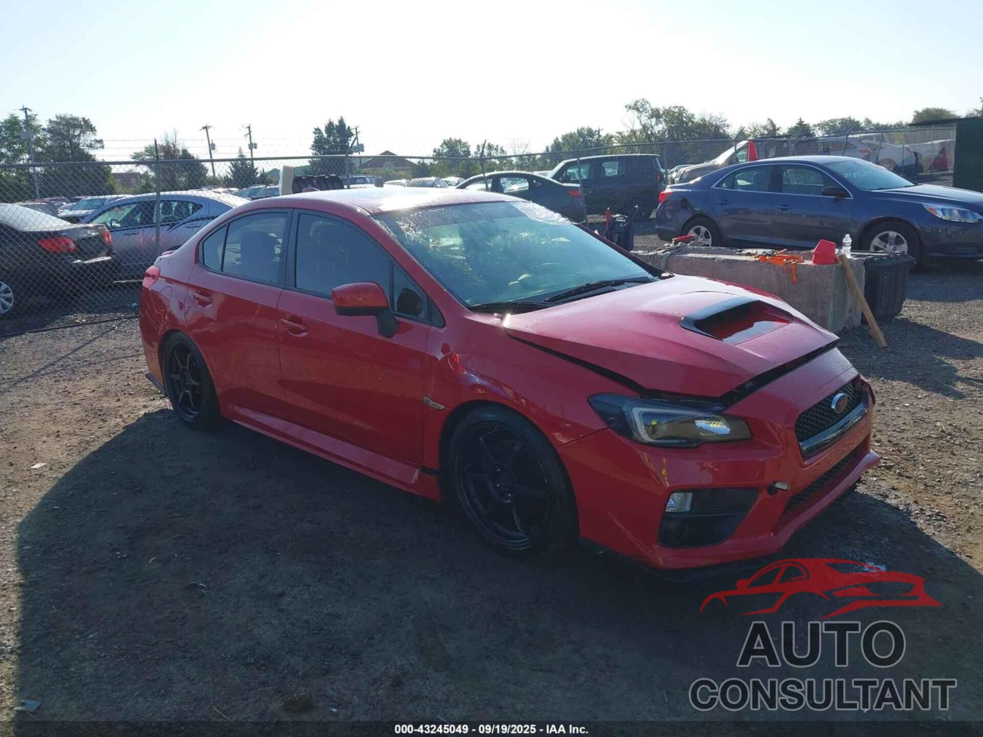 SUBARU WRX 2016 - JF1VA1E61G9828057