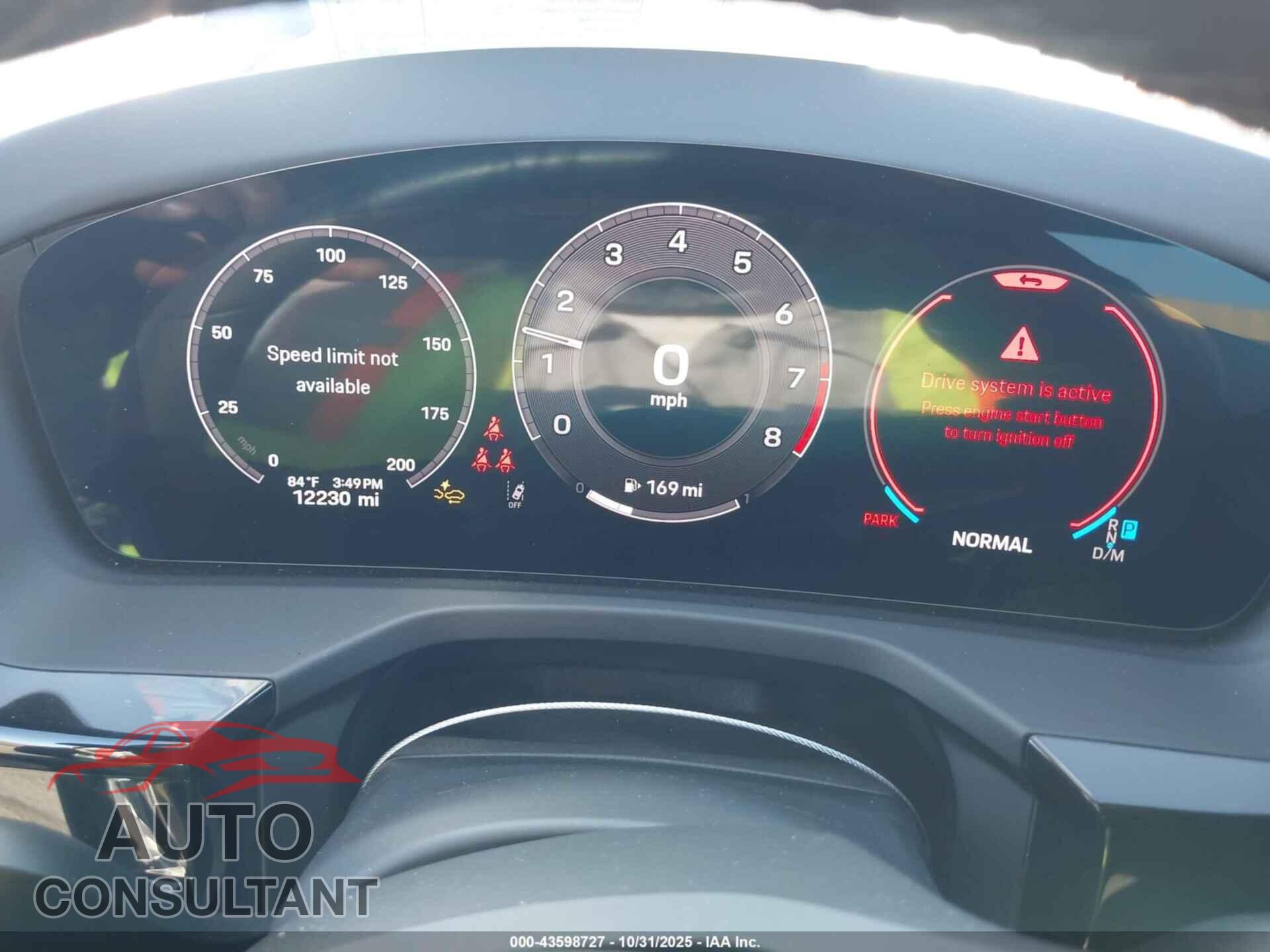 PORSCHE PANAMERA 2025 - WP0AA2YA0SL007719