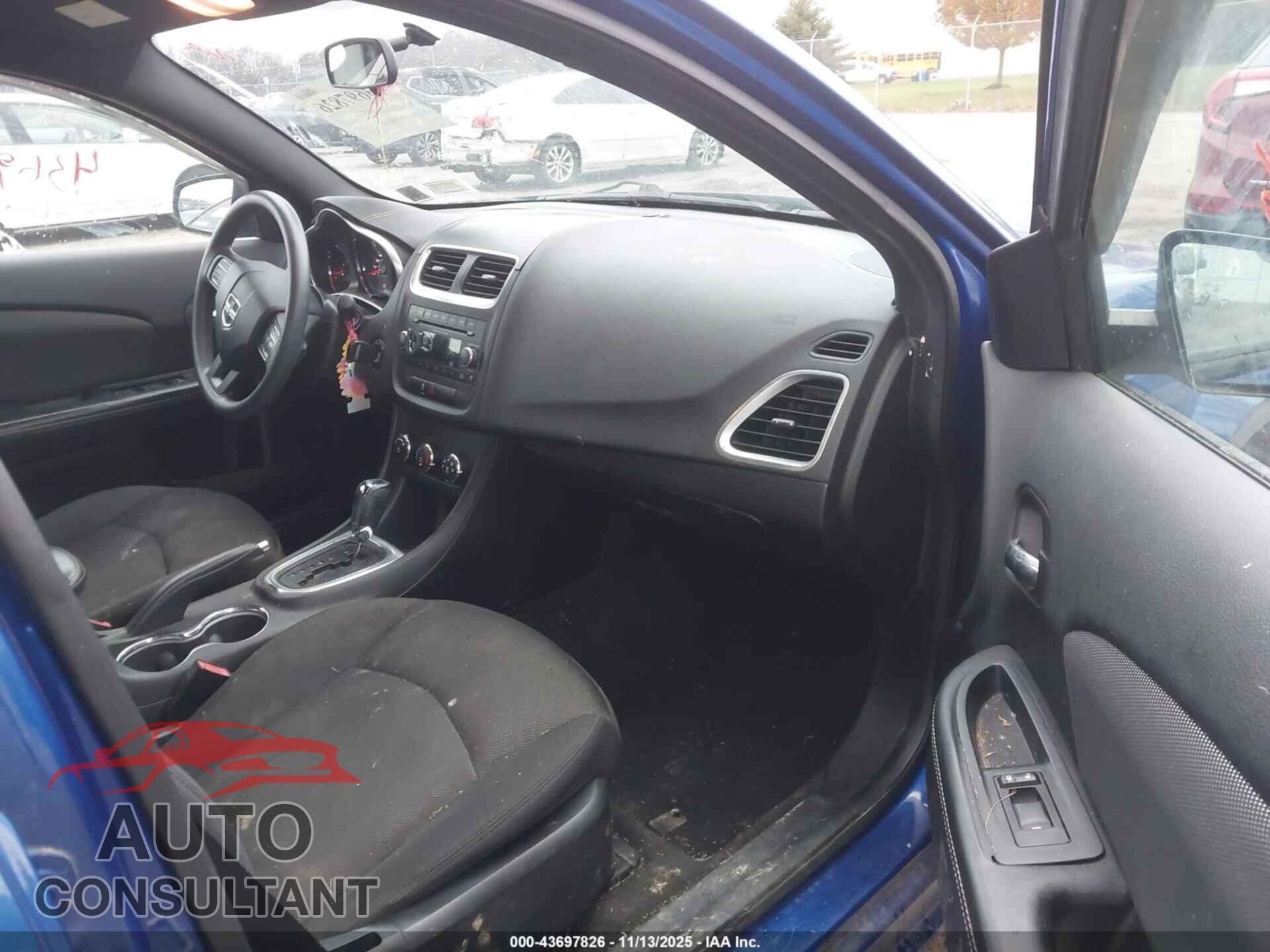 DODGE AVENGER 2013 - 1C3CDZABXDN731005