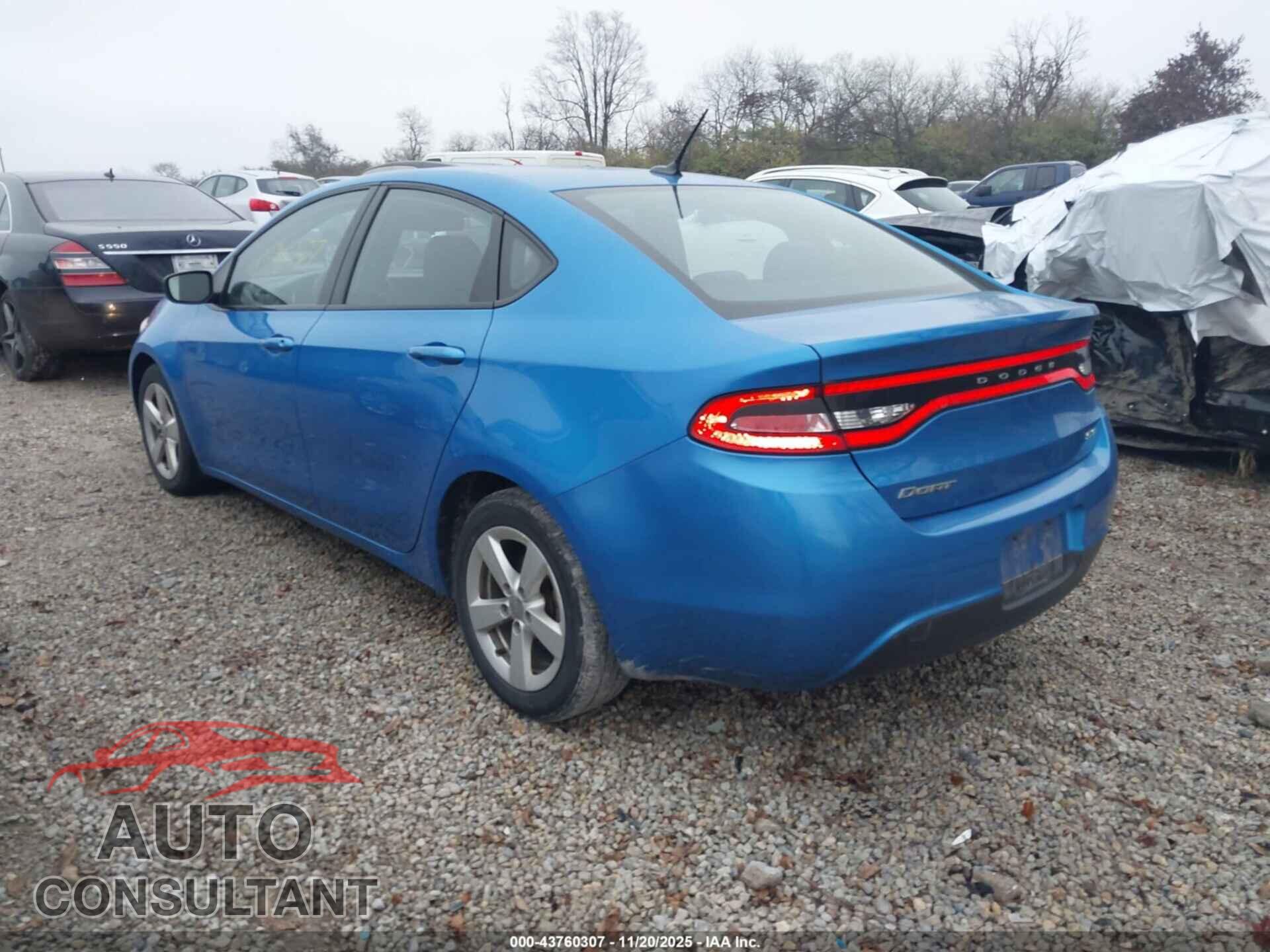 DODGE DART 2015 - 1C3CDFBB9FD193774