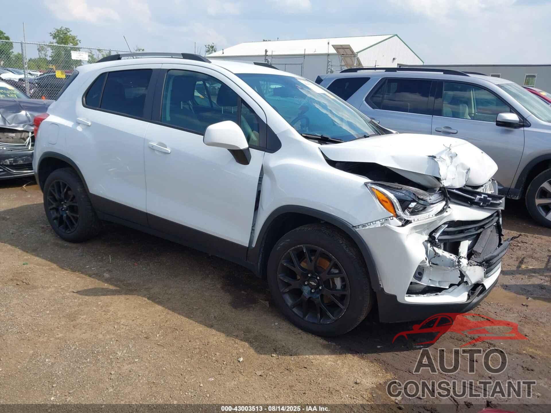 CHEVROLET TRAX 2022 - KL7CJPSM8NB536139
