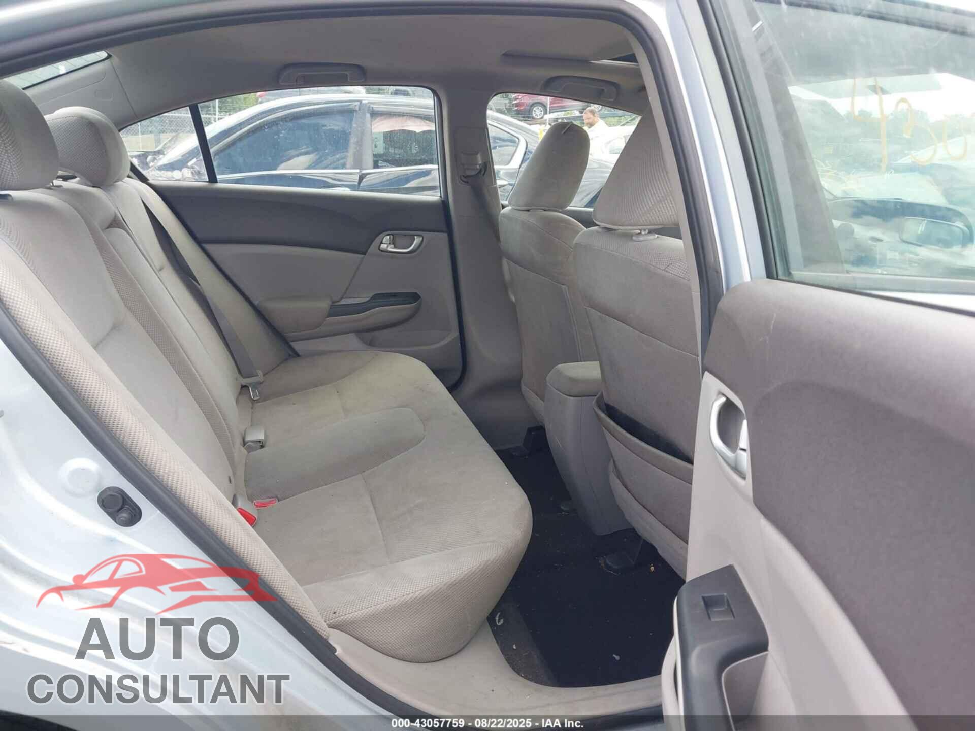 HONDA CIVIC 2012 - 19XFB2F81CE005359