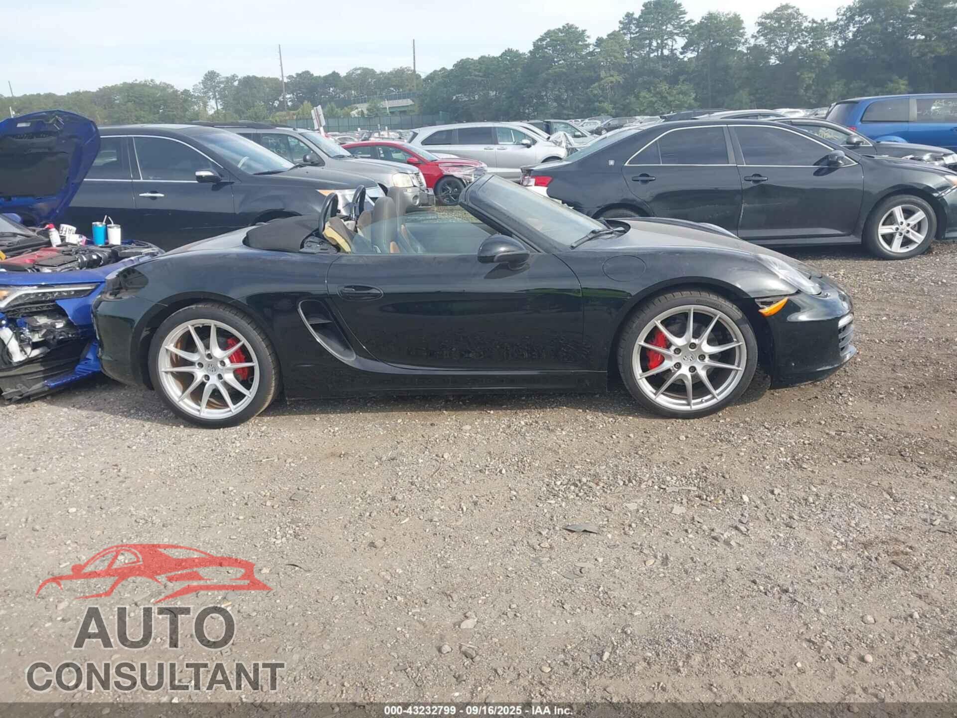 PORSCHE BOXSTER 2013 - WP0CB2A8XDS132541