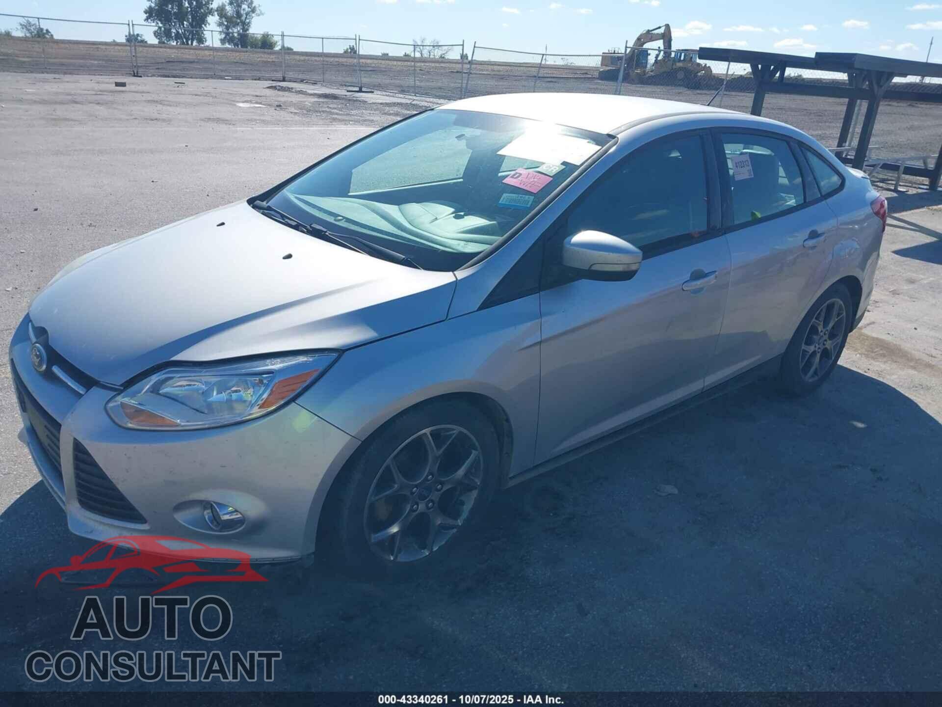 FORD FOCUS 2013 - 1FADP3F26DL210684