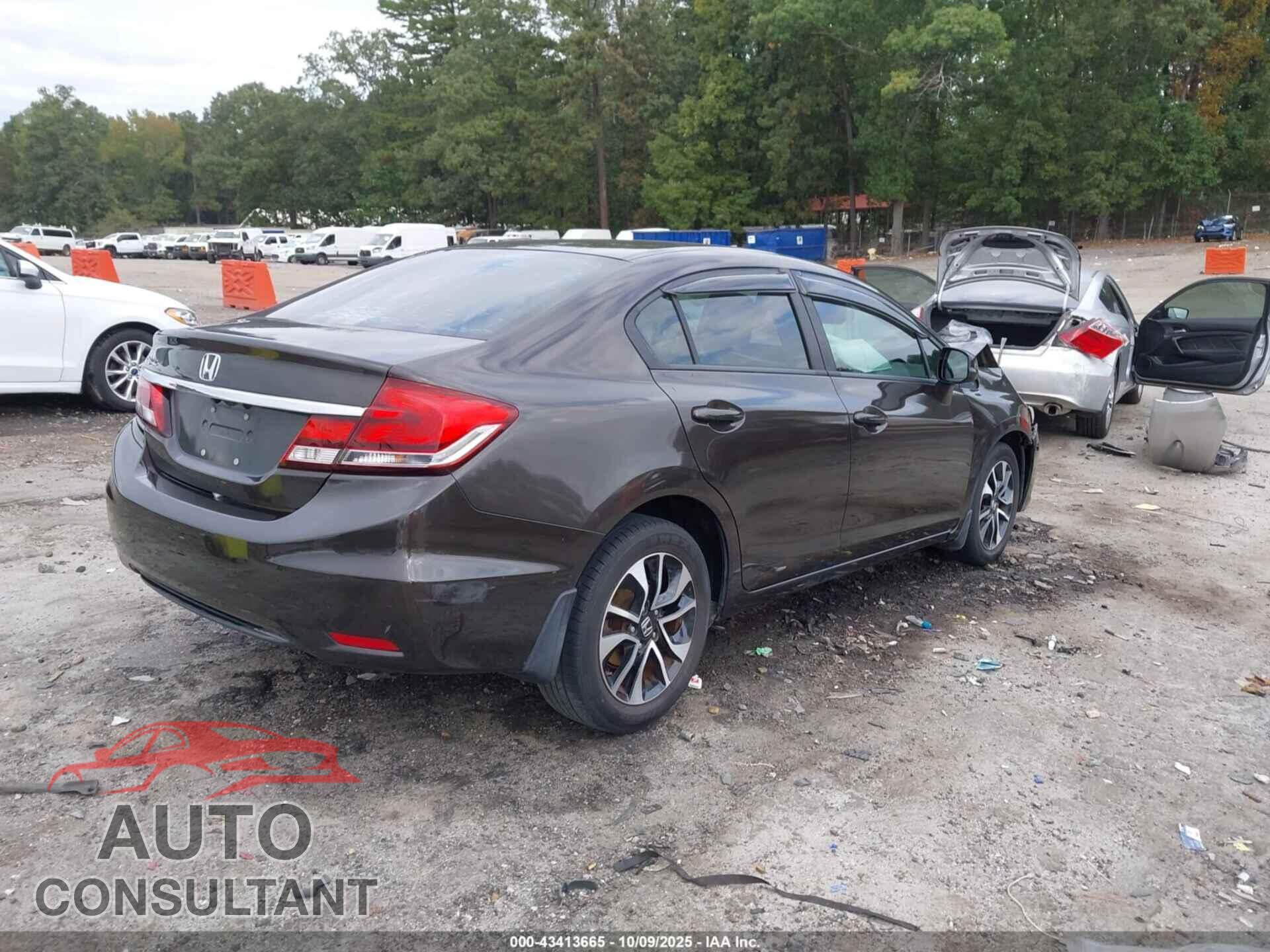HONDA CIVIC 2013 - 2HGFB2F81DH514083