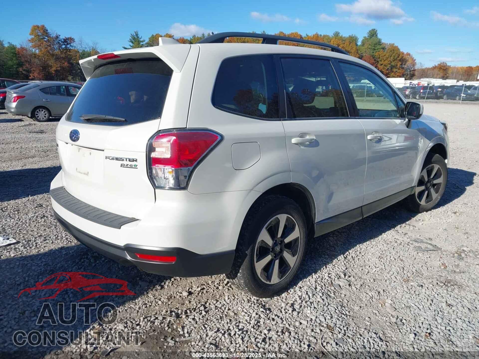 SUBARU FORESTER 2017 - JF2SJAEC8HH483055