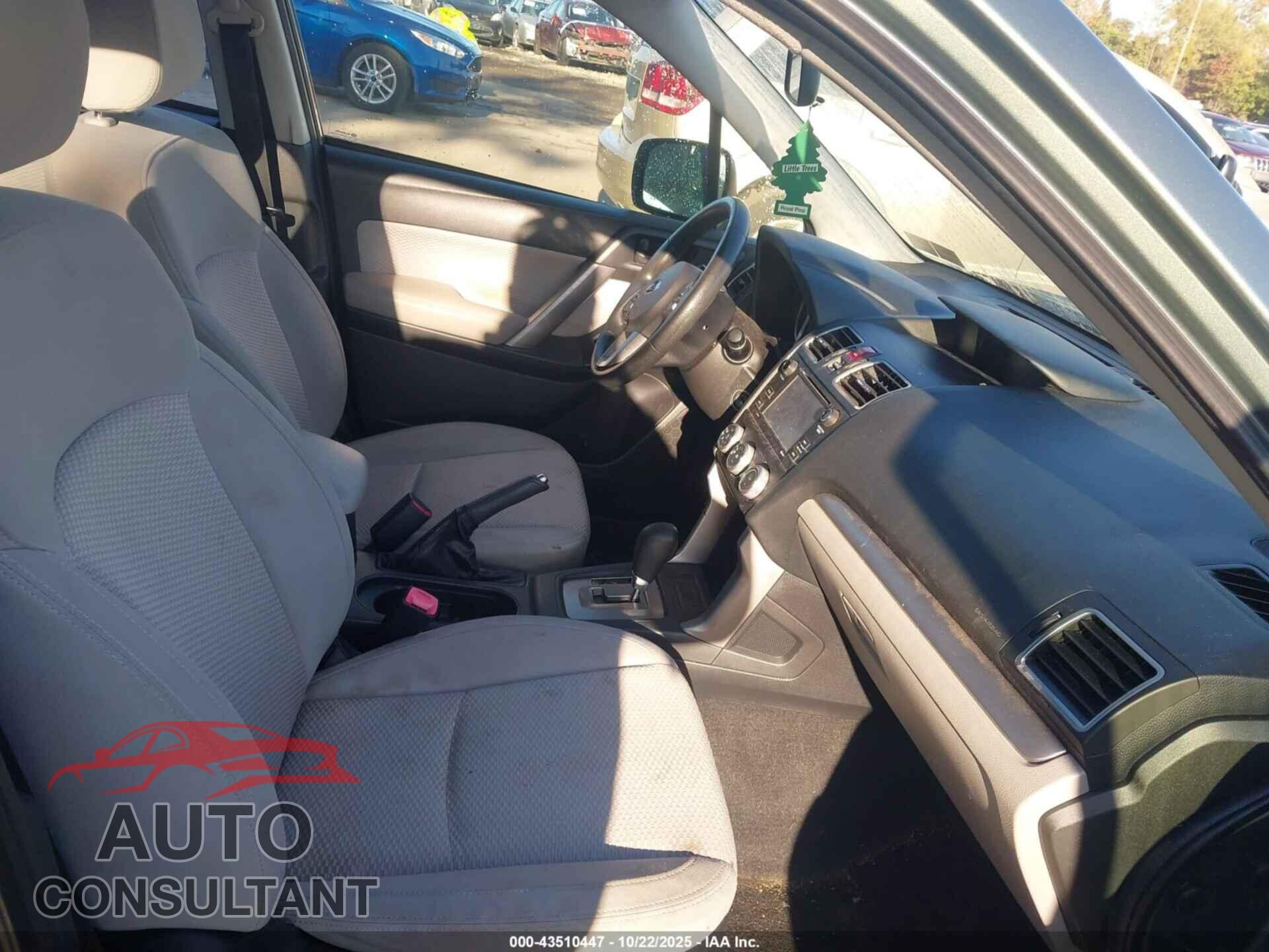 SUBARU FORESTER 2017 - JF2SJABC5HH496432