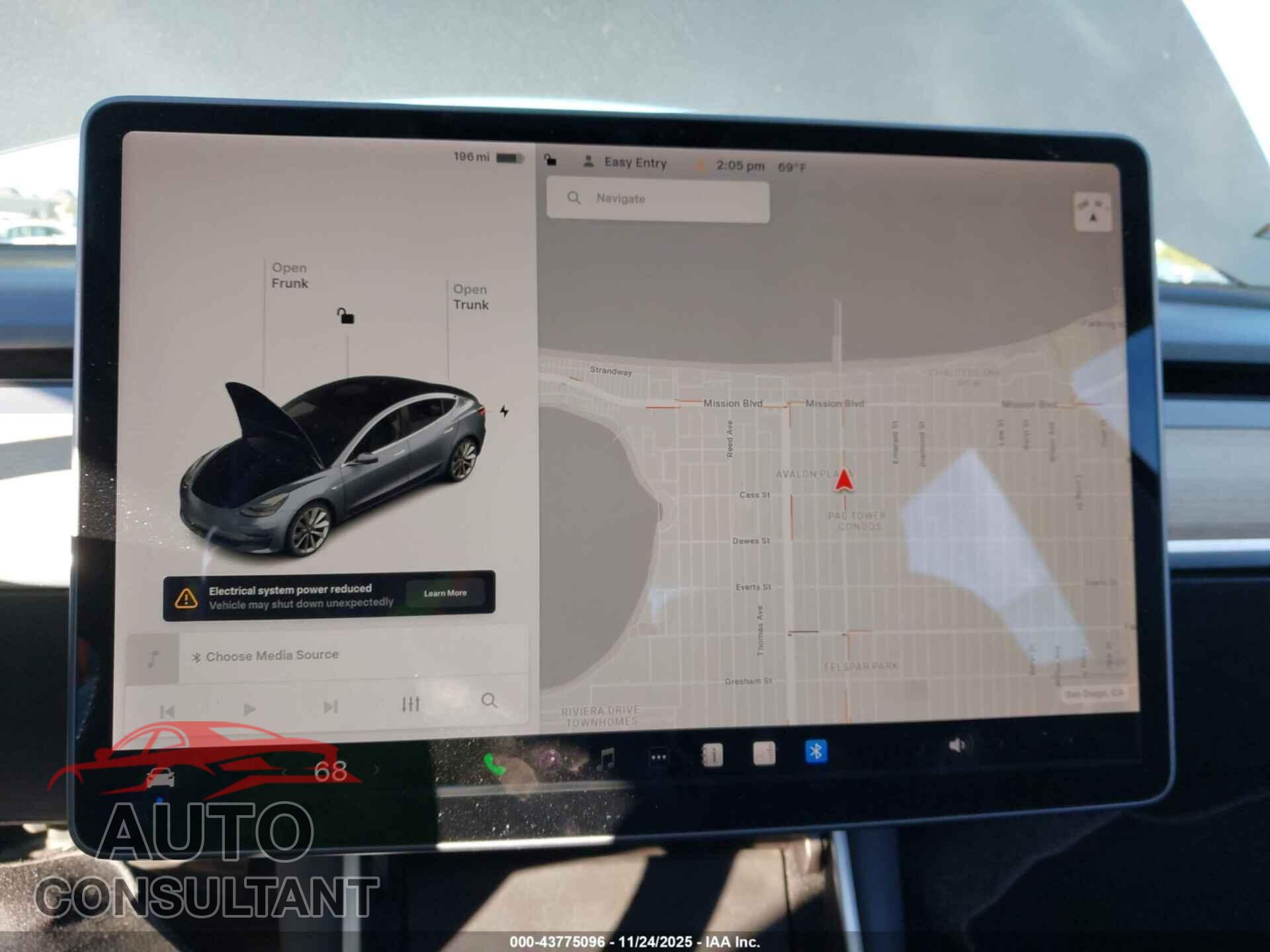 TESLA MODEL 3 2018 - 5YJ3E1EA3JF036743