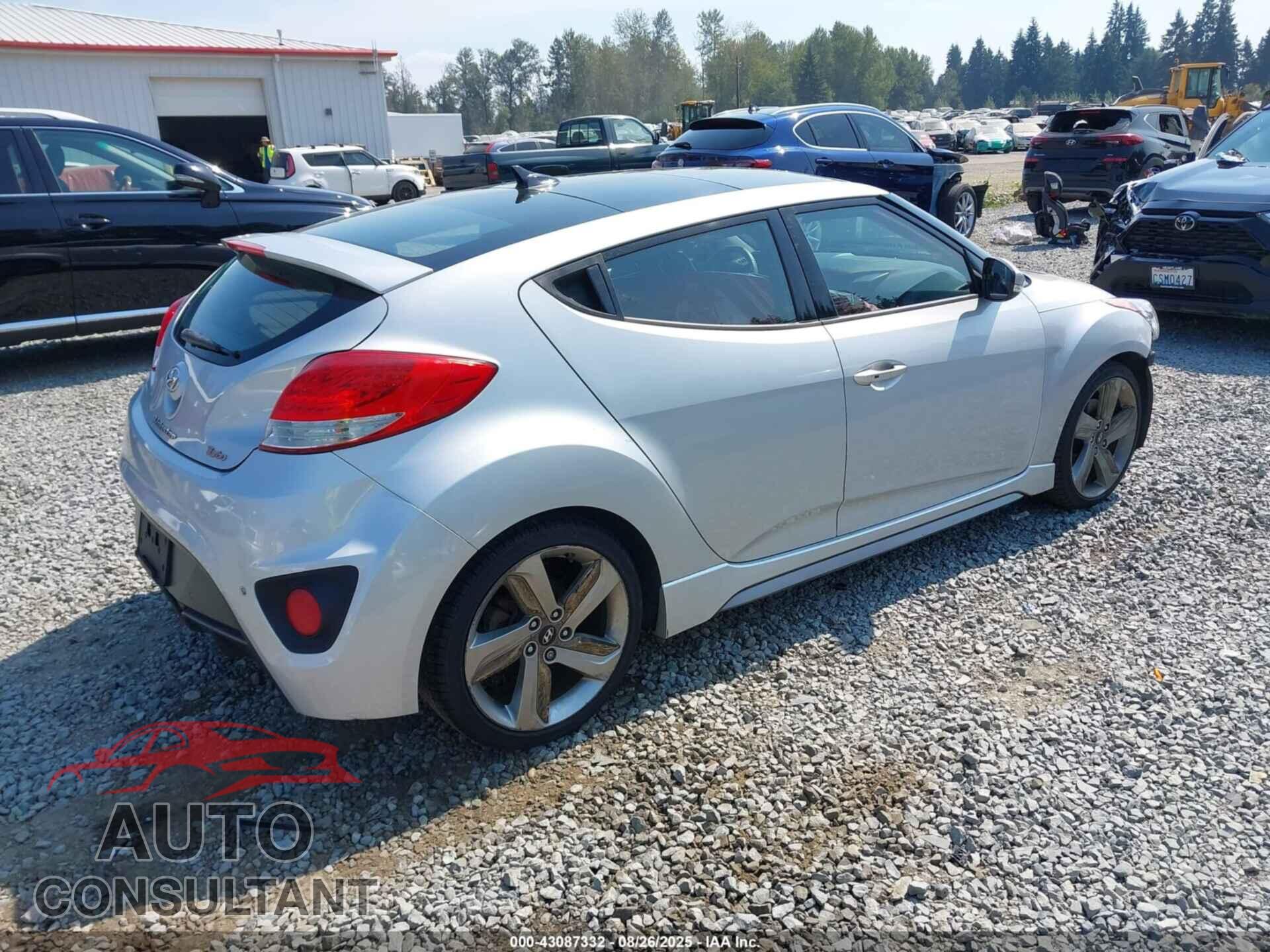 HYUNDAI VELOSTER 2013 - KMHTC6AE6DU083543