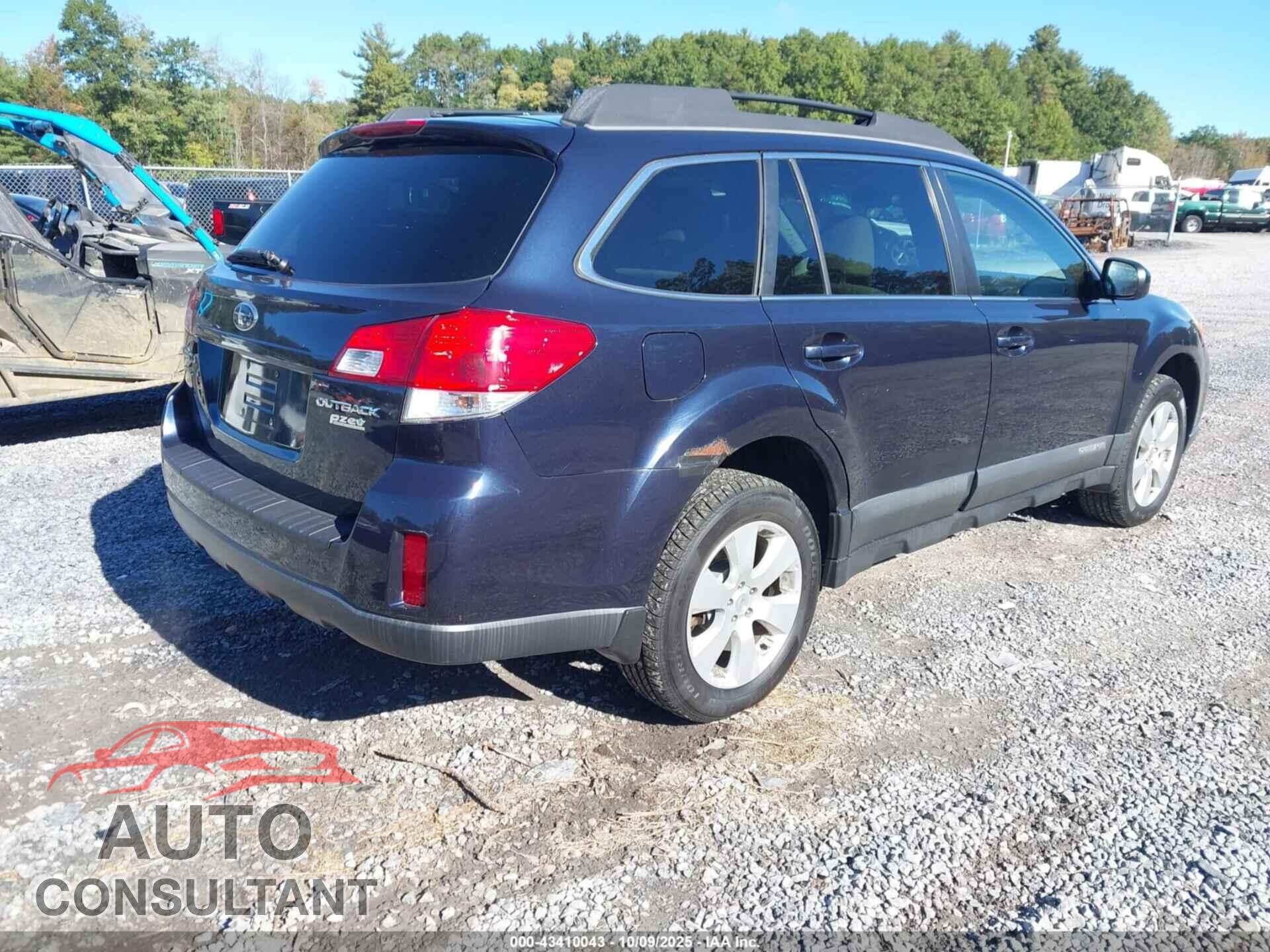 SUBARU OUTBACK 2012 - 4S4BRBCC5C3230017