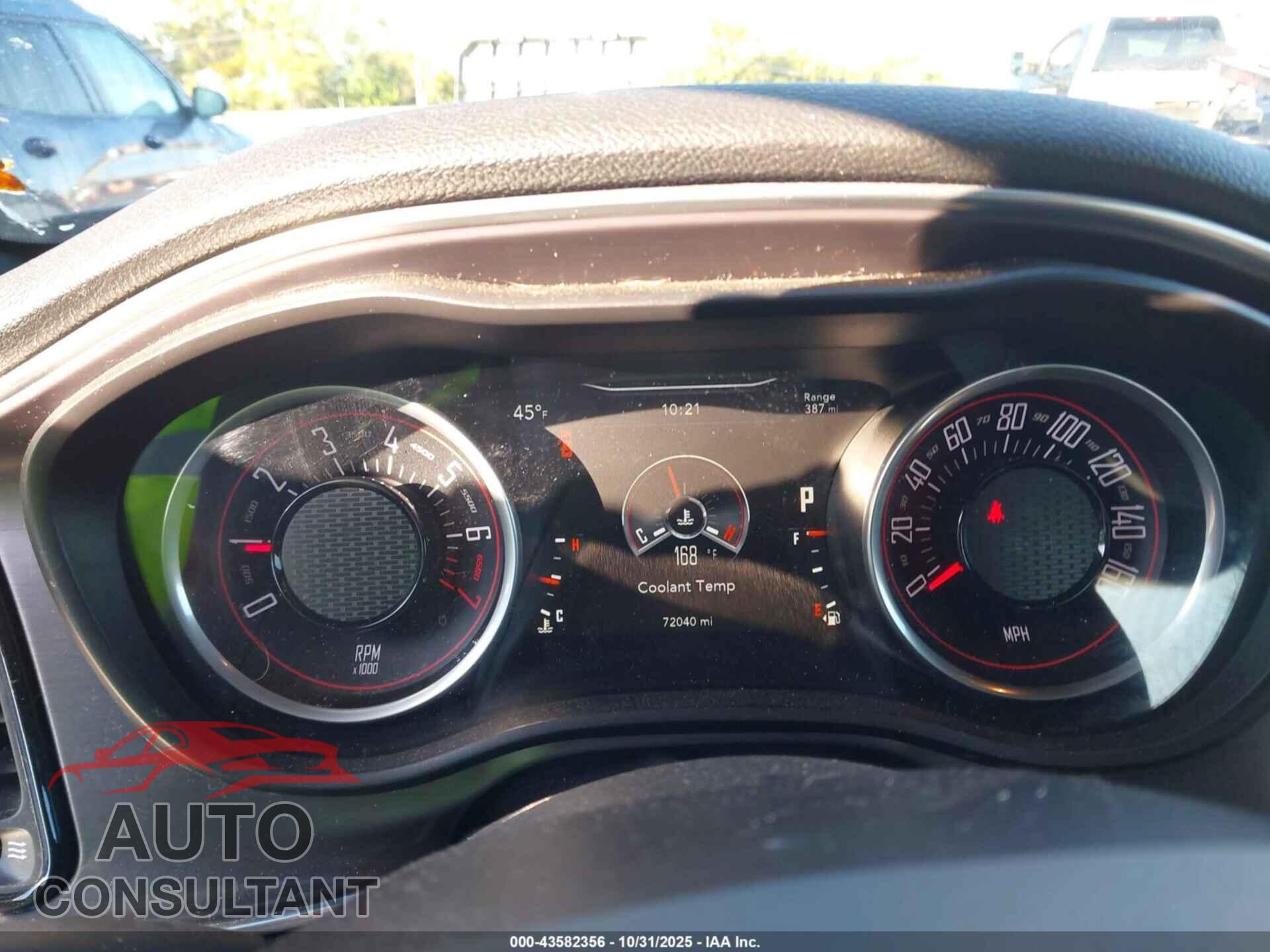 DODGE CHALLENGER 2016 - 2C3CDZAG9GH290136