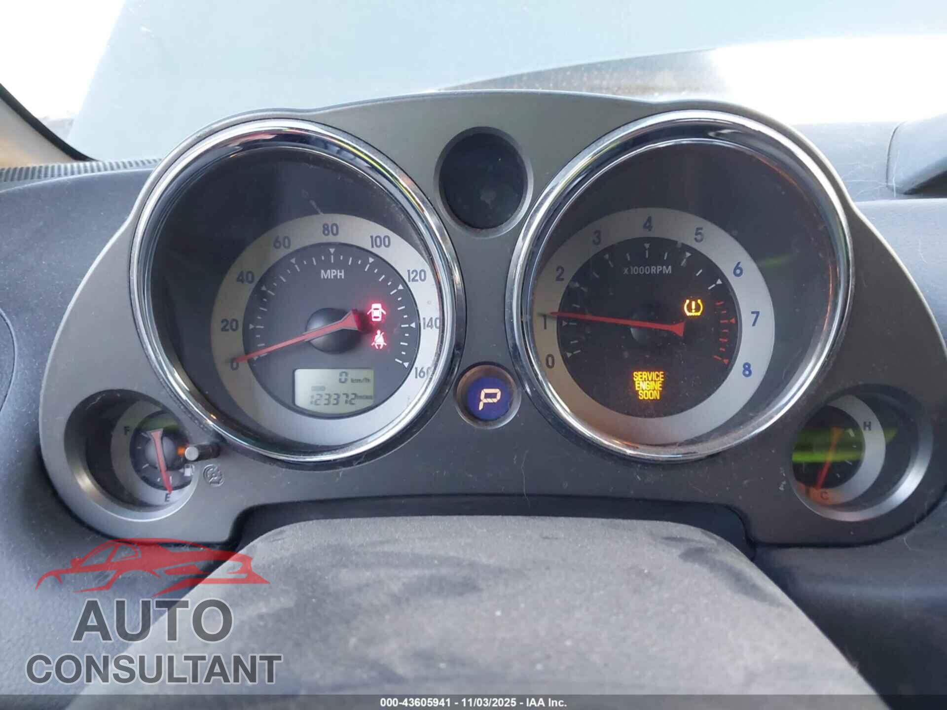 MITSUBISHI ECLIPSE SPYDER 2009 - 4A3AL25F69E008184