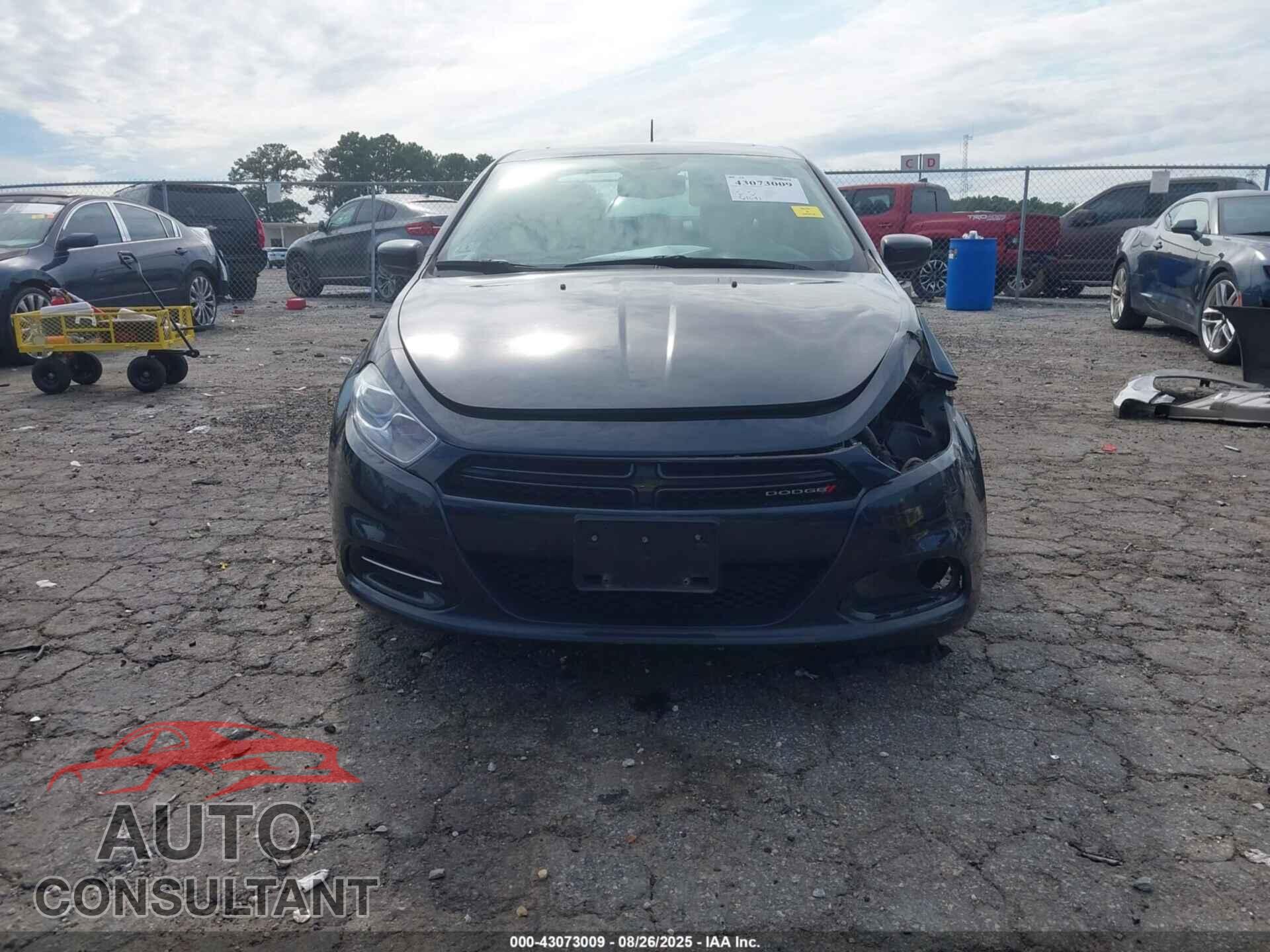 DODGE DART 2013 - 1C3CDFBA3DD155946