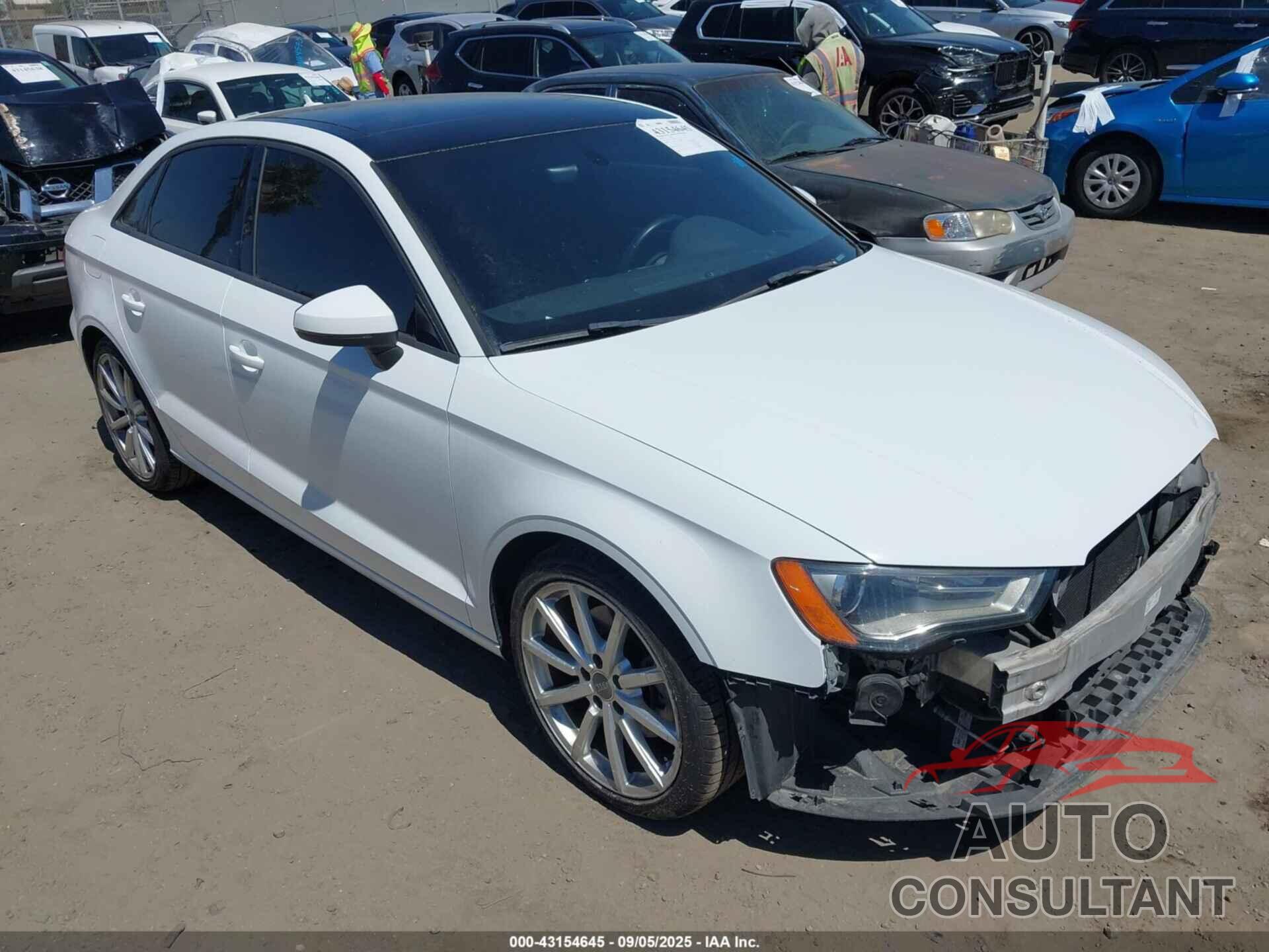 AUDI A3 2016 - WAUA7GFF2G1021972