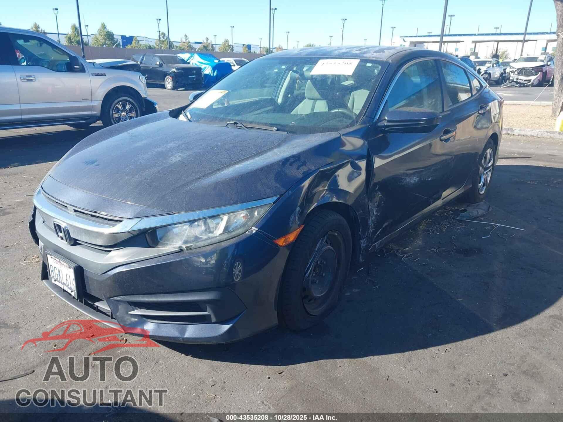 HONDA CIVIC 2018 - 2HGFC2F59JH610932