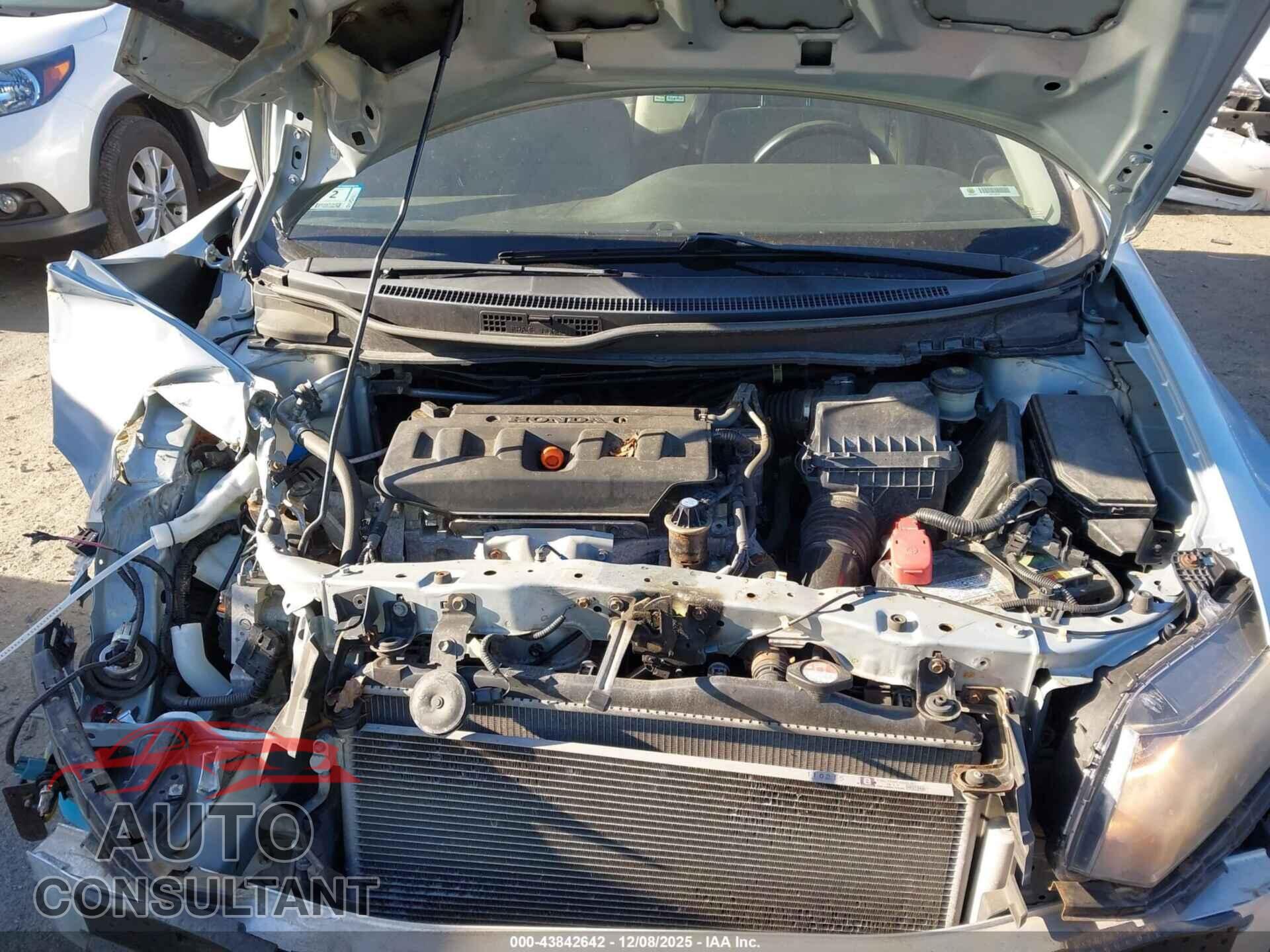 HONDA CIVIC 2012 - JHMFB2F57CS002550