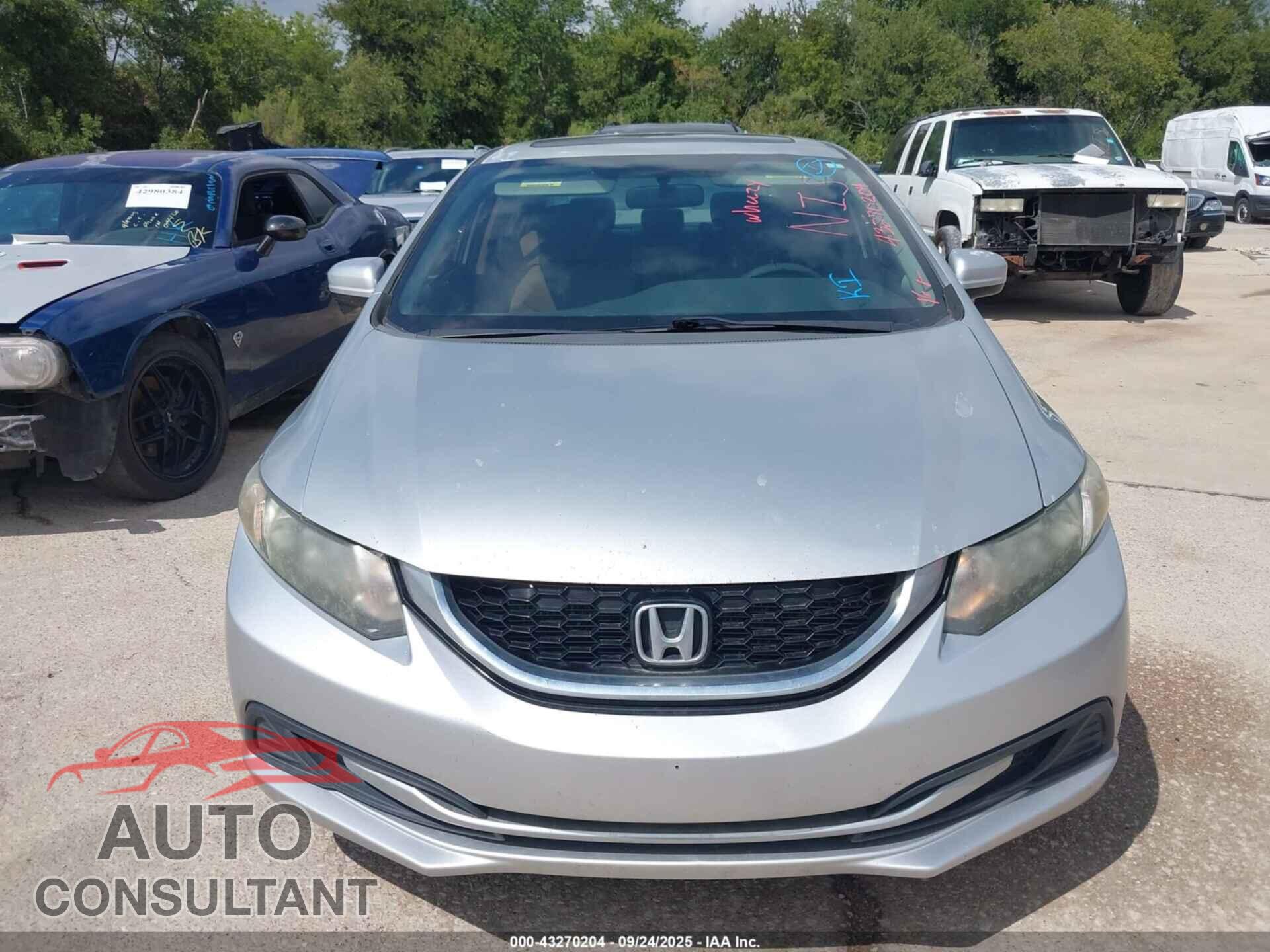 HONDA CIVIC 2014 - 19XFB2F8XEE016119