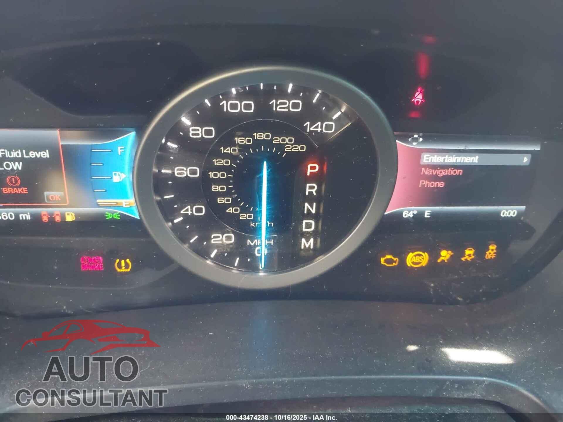 FORD EXPLORER 2015 - 1FM5K7D87FGB60154