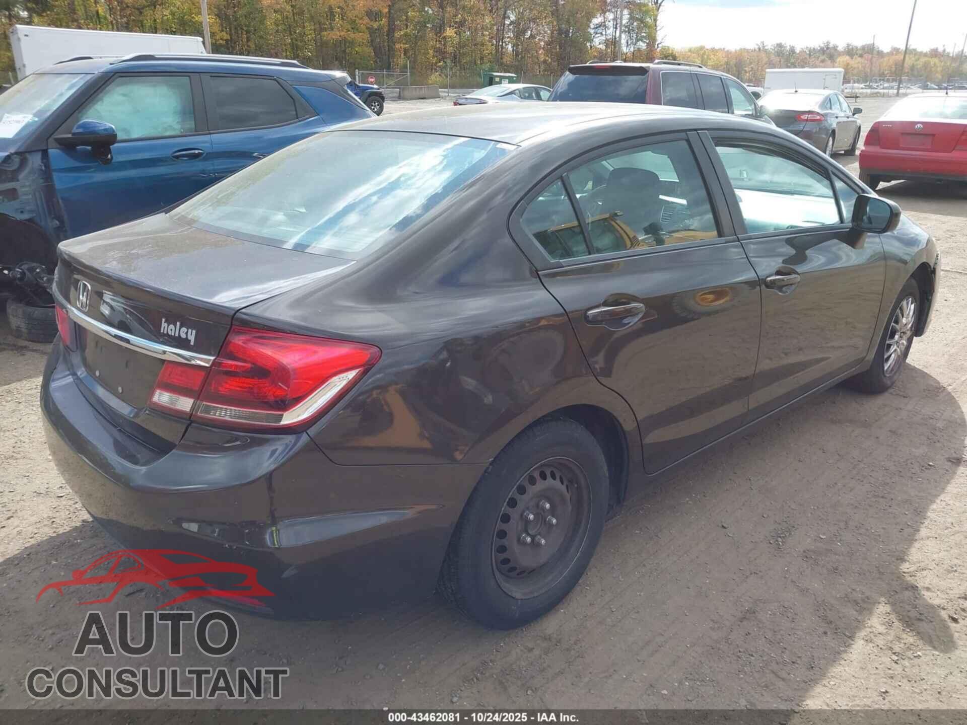 HONDA CIVIC 2014 - 2HGFB2F59EH539658