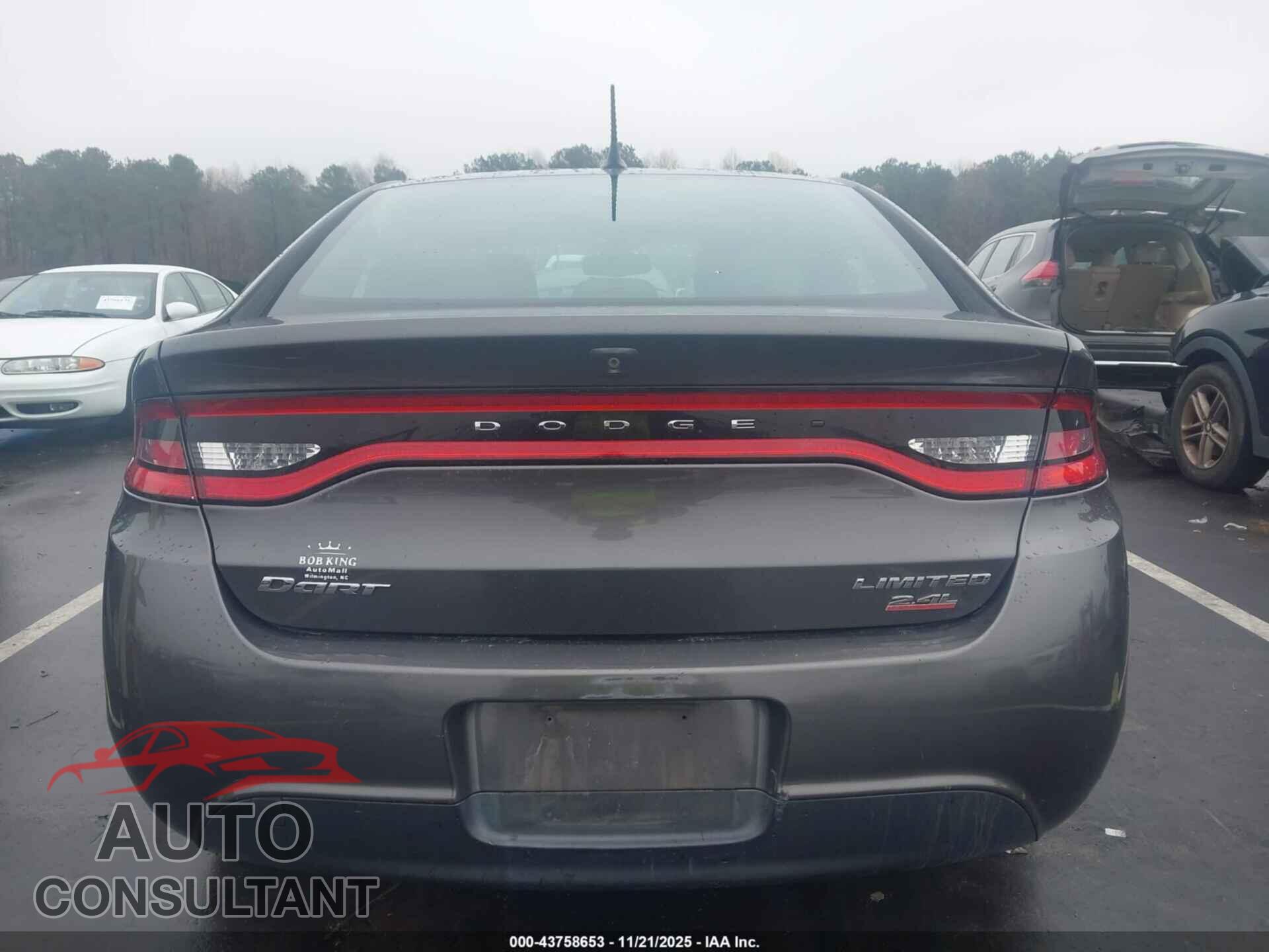 DODGE DART 2014 - 1C3CDFCB9ED861263