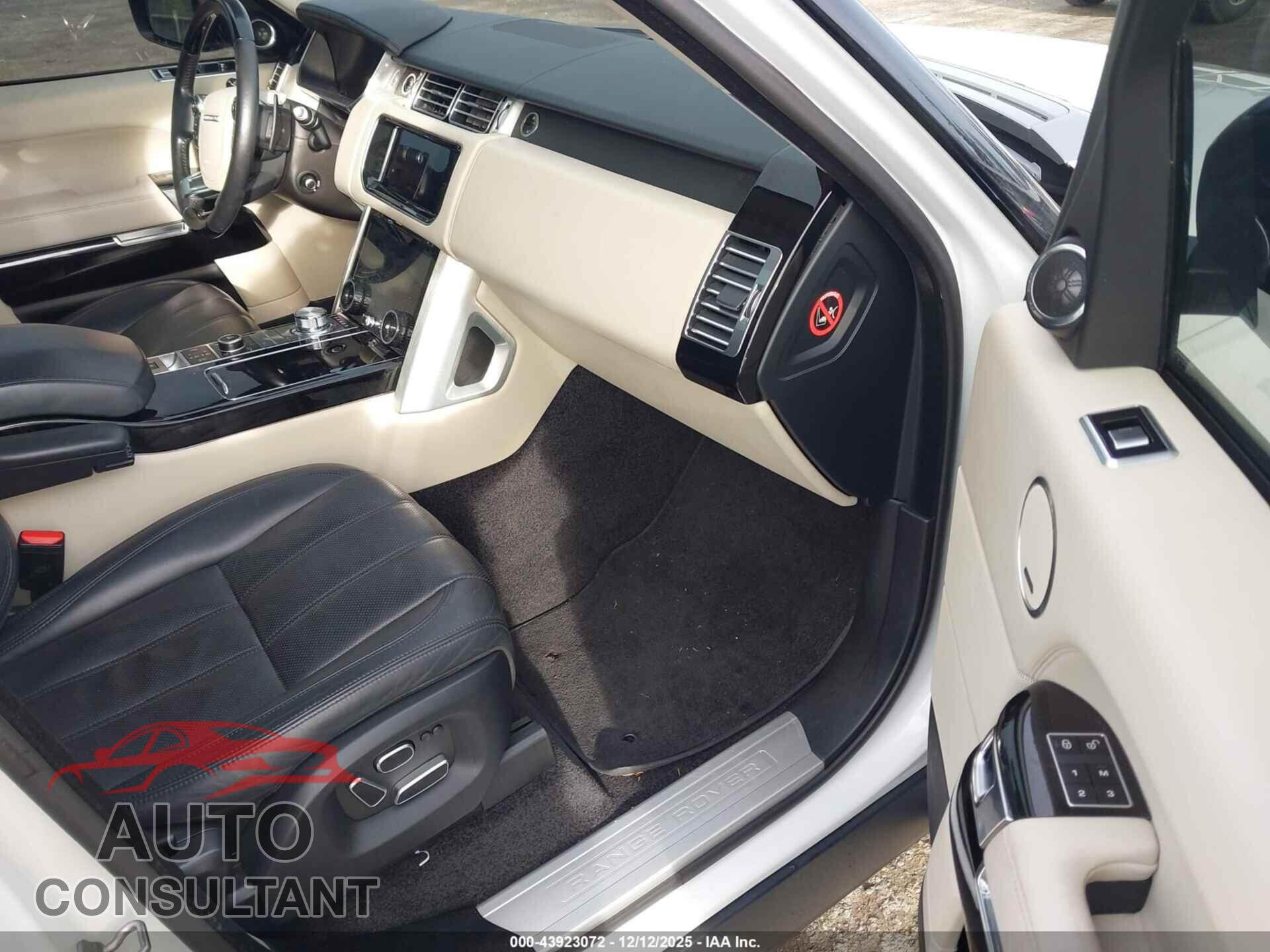 LAND ROVER RANGE ROVER 2013 - SALGS2EF0DA104921