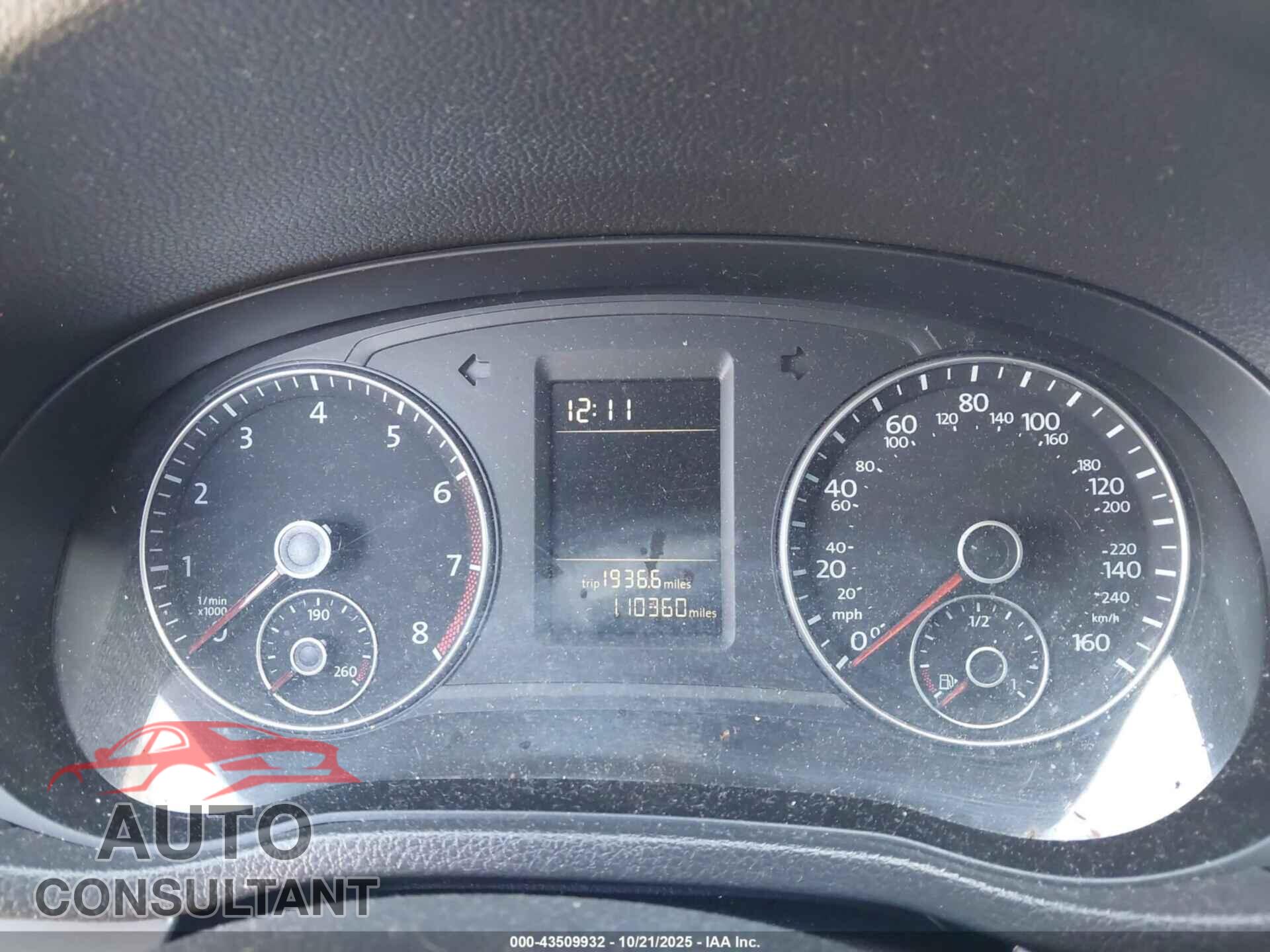 VOLKSWAGEN PASSAT 2014 - 1VWAT7A3XEC061002
