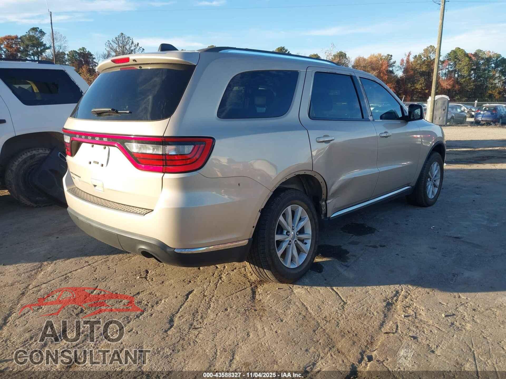 DODGE DURANGO 2014 - 1C4RDJAG6EC595567