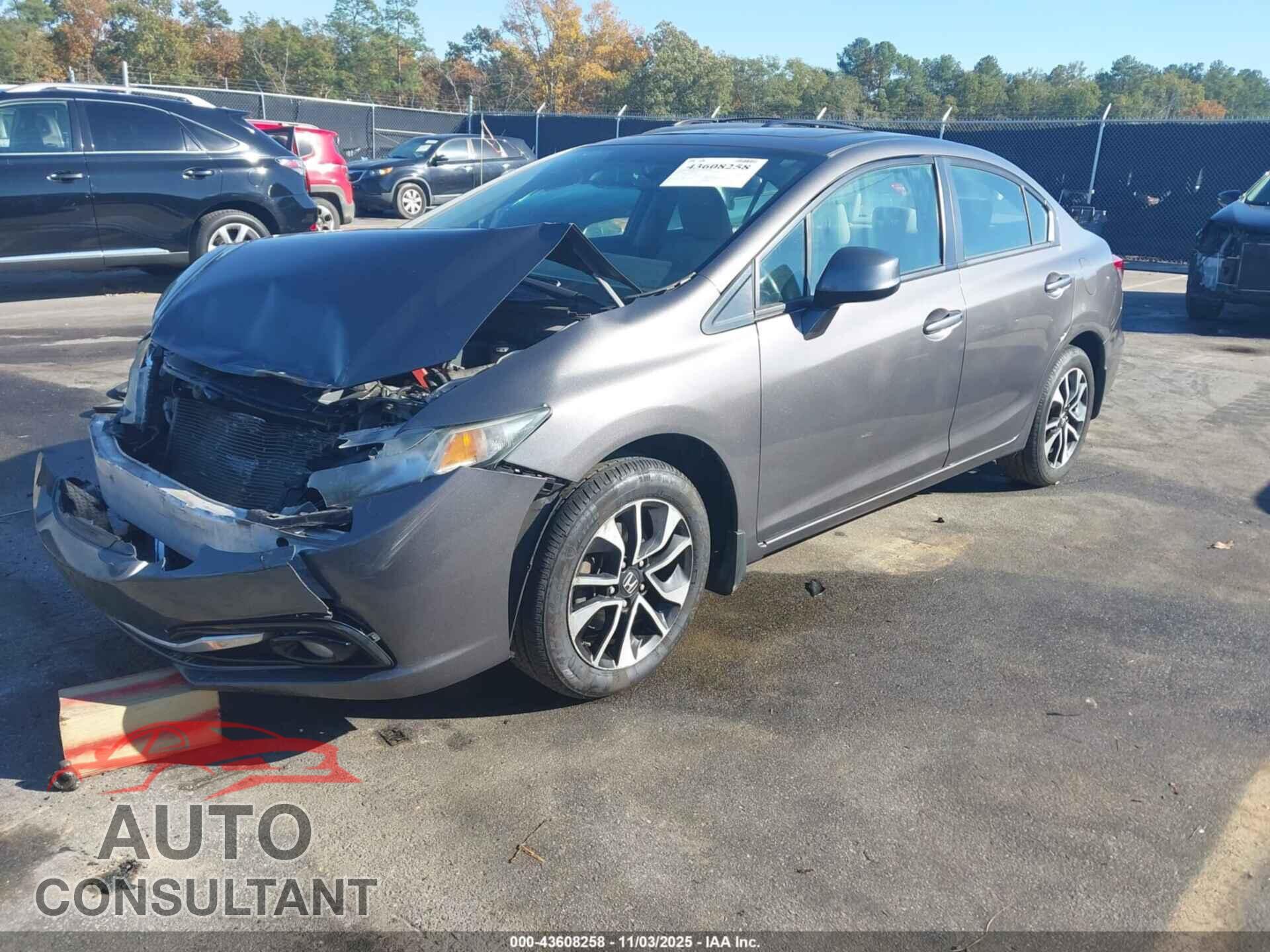 HONDA CIVIC 2013 - 2HGFB2F92DH517874