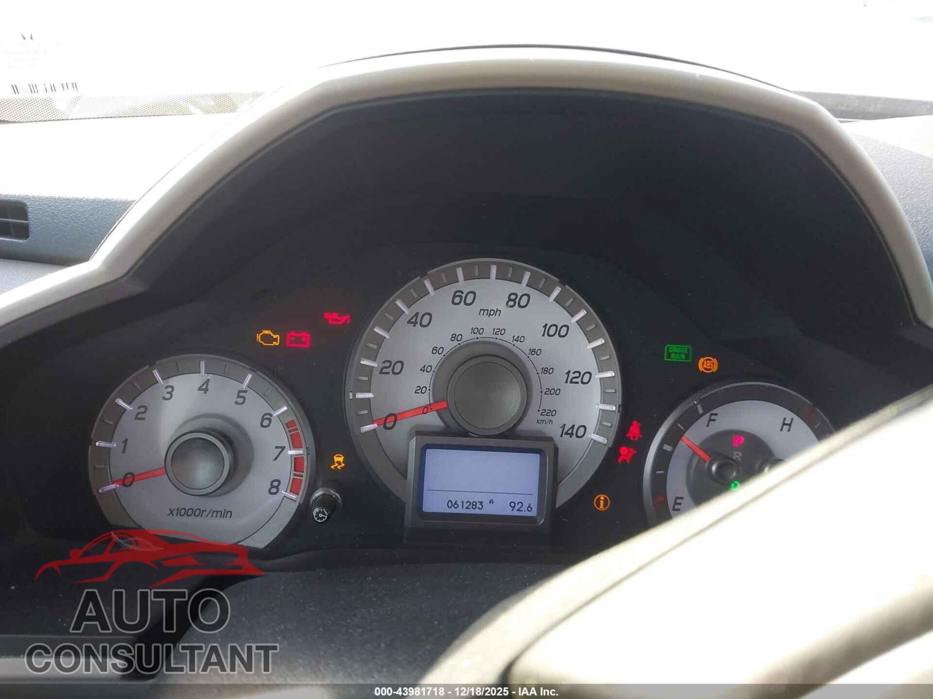 HONDA PILOT 2013 - 5FNYF3H95DB023464