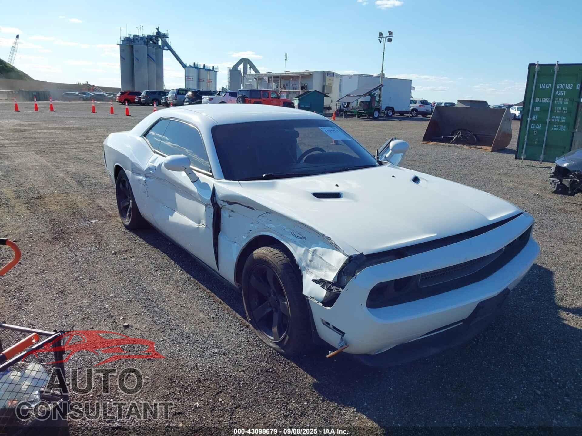 DODGE CHALLENGER 2012 - 2C3CDYAGXCH186517