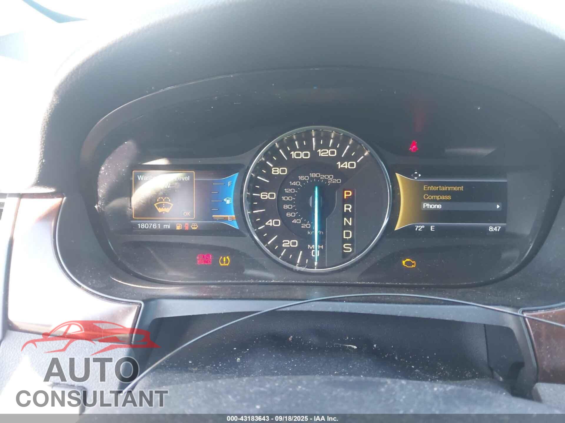 FORD EDGE 2014 - 2FMDK3KC7EBA25855