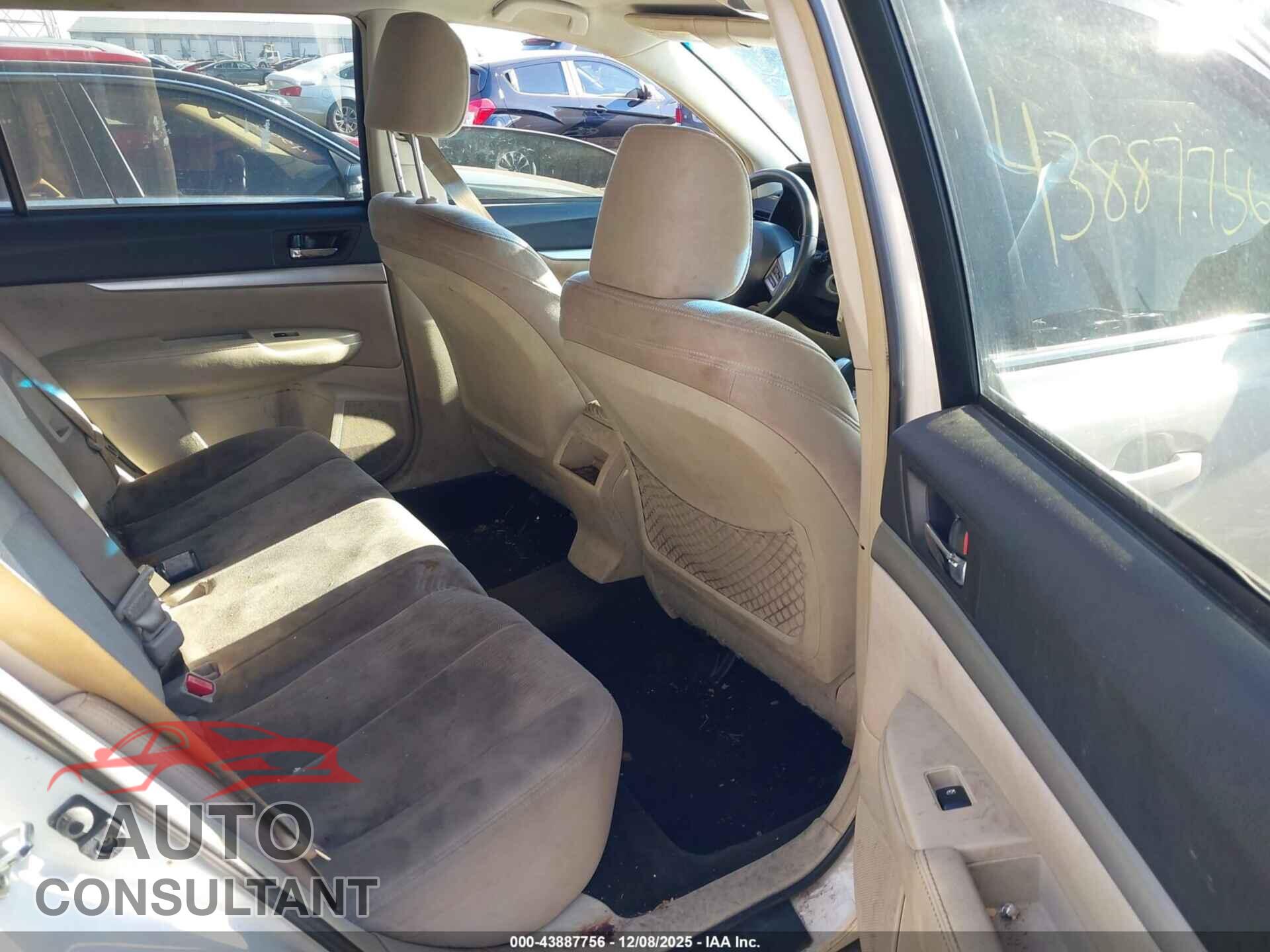 SUBARU OUTBACK 2014 - 4S4BRBCCXE3290068