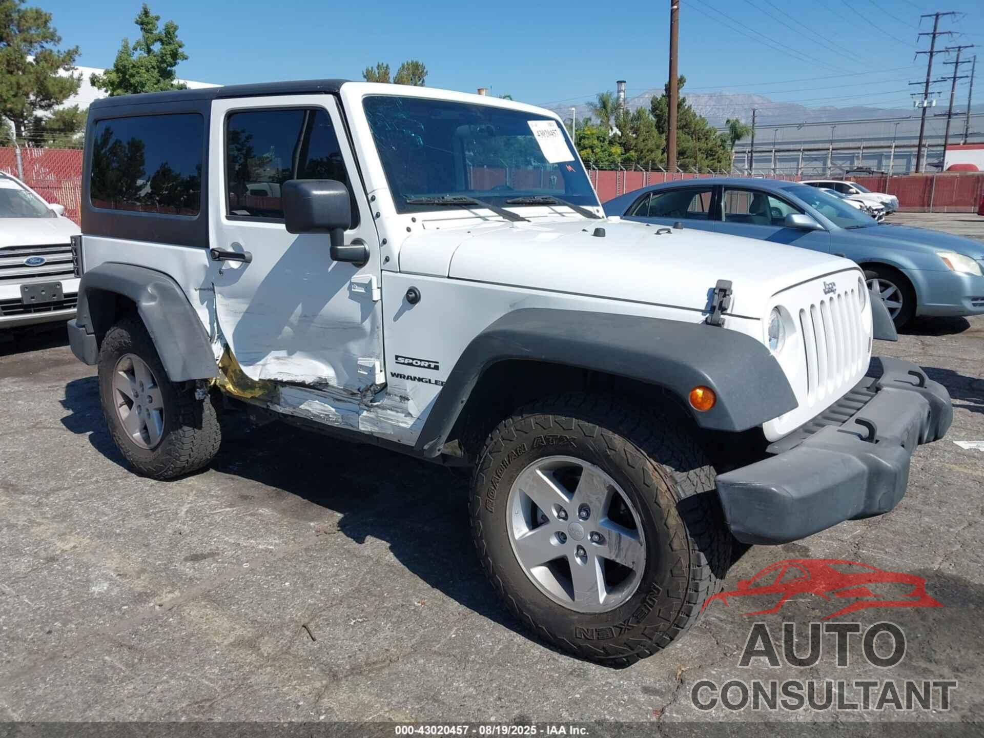 JEEP WRANGLER 2017 - 1C4AJWAG5HL552975
