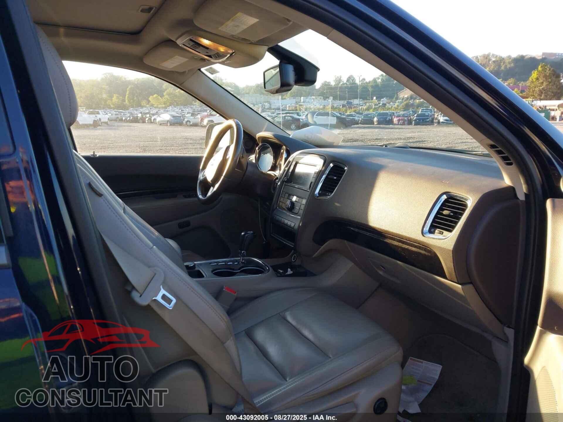 DODGE DURANGO 2012 - 1C4SDJDT2CC163534