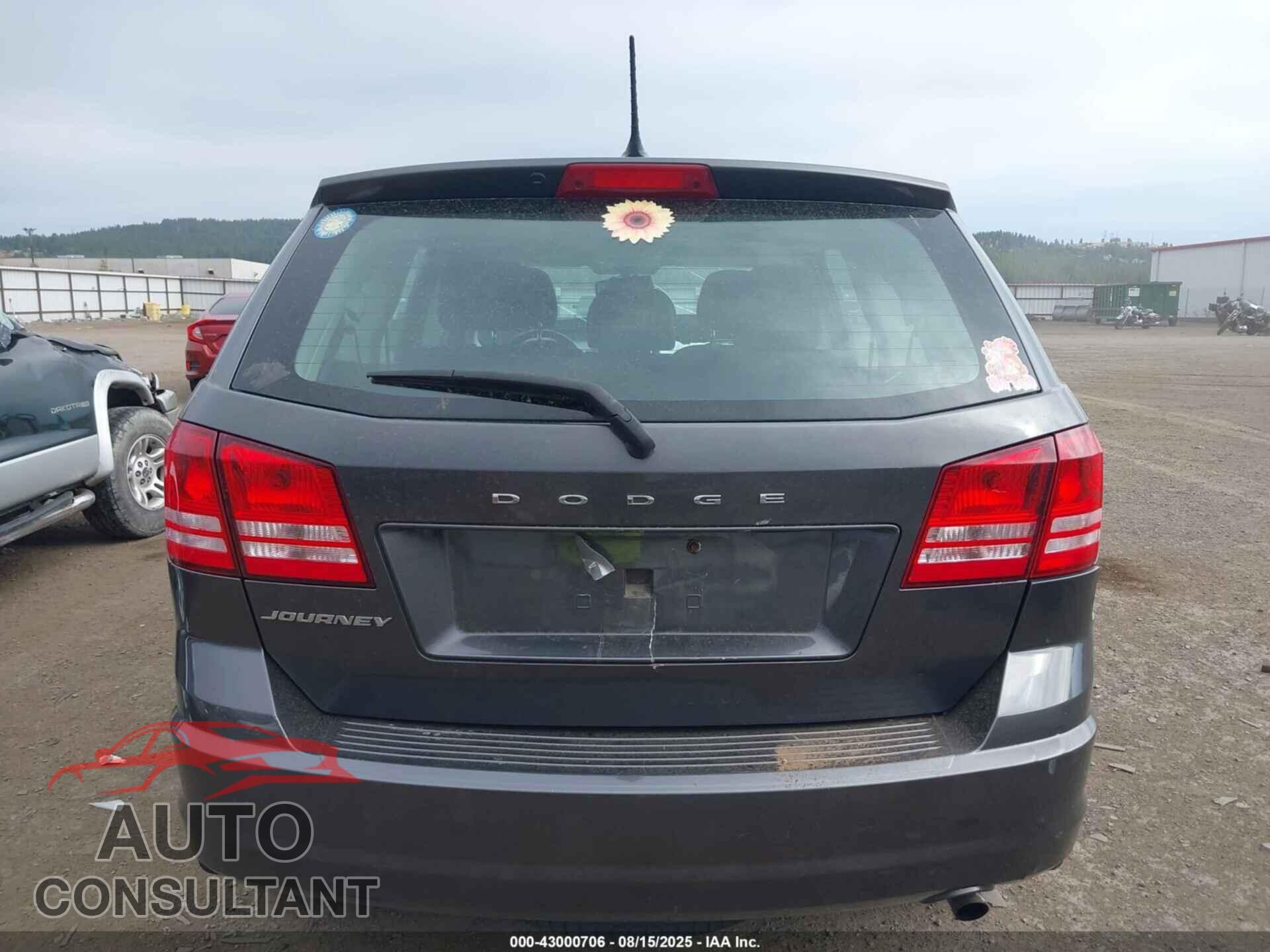 DODGE JOURNEY 2015 - 3C4PDCAB9FT620121